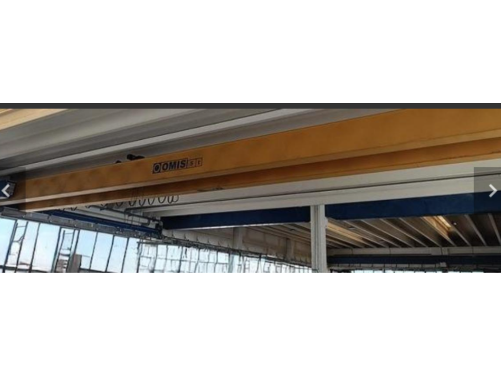 CARROPONTE BITRAVE OMIS 5 TON DA 20 METRI