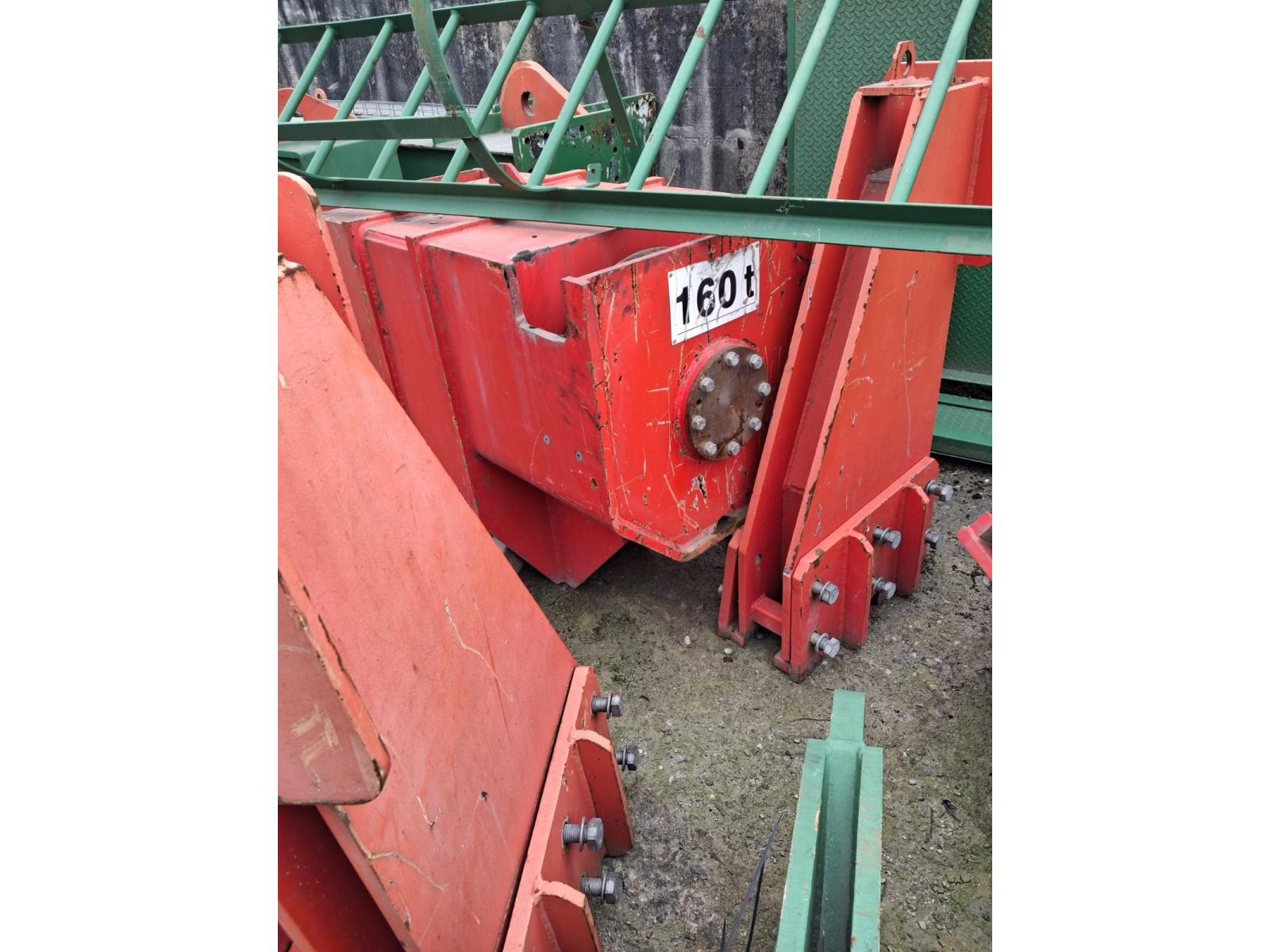 CARROPONTE BITRAVE SAMO 160 TON SCARTAMENTO 25600 MM