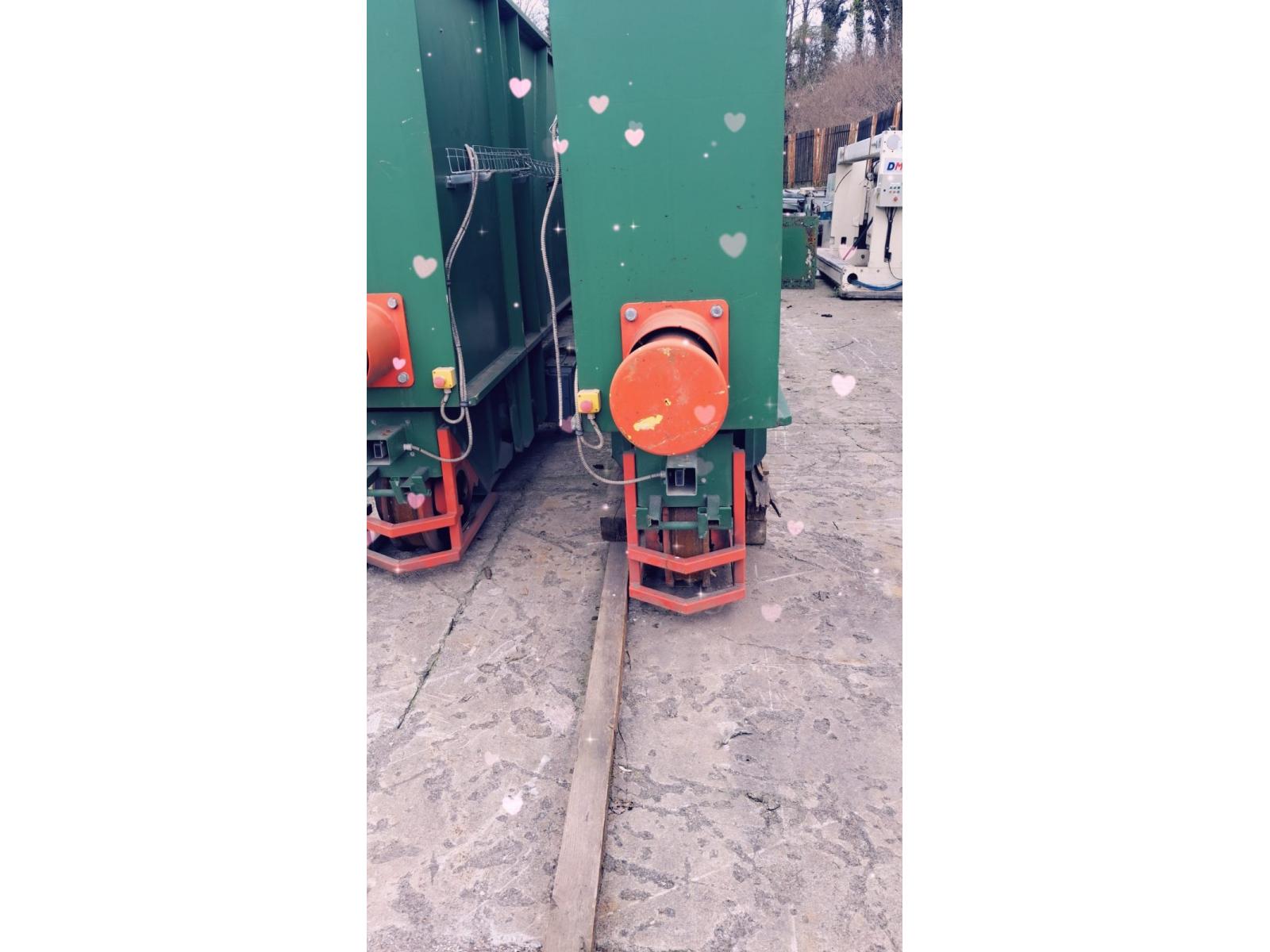 CARROPONTE BITRAVE SAMO 160 TON SCARTAMENTO 25600 MM