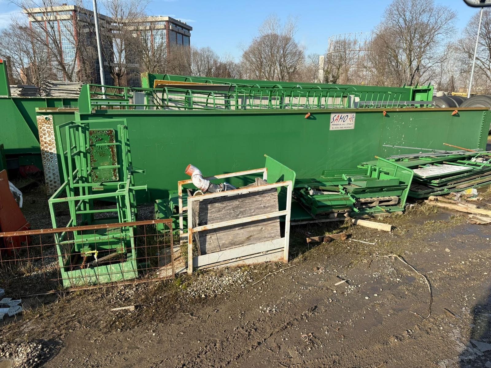 CARROPONTE BITRAVE SAMO 160 TON SCARTAMENTO 25600 MM