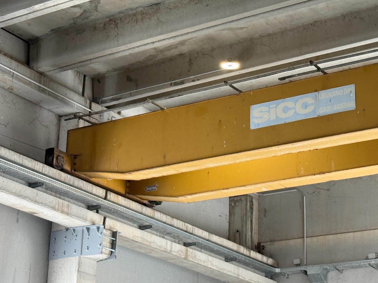 CARROPONTE BITRAVE SICC 15 TON SCARTAMENTO 18620 MM