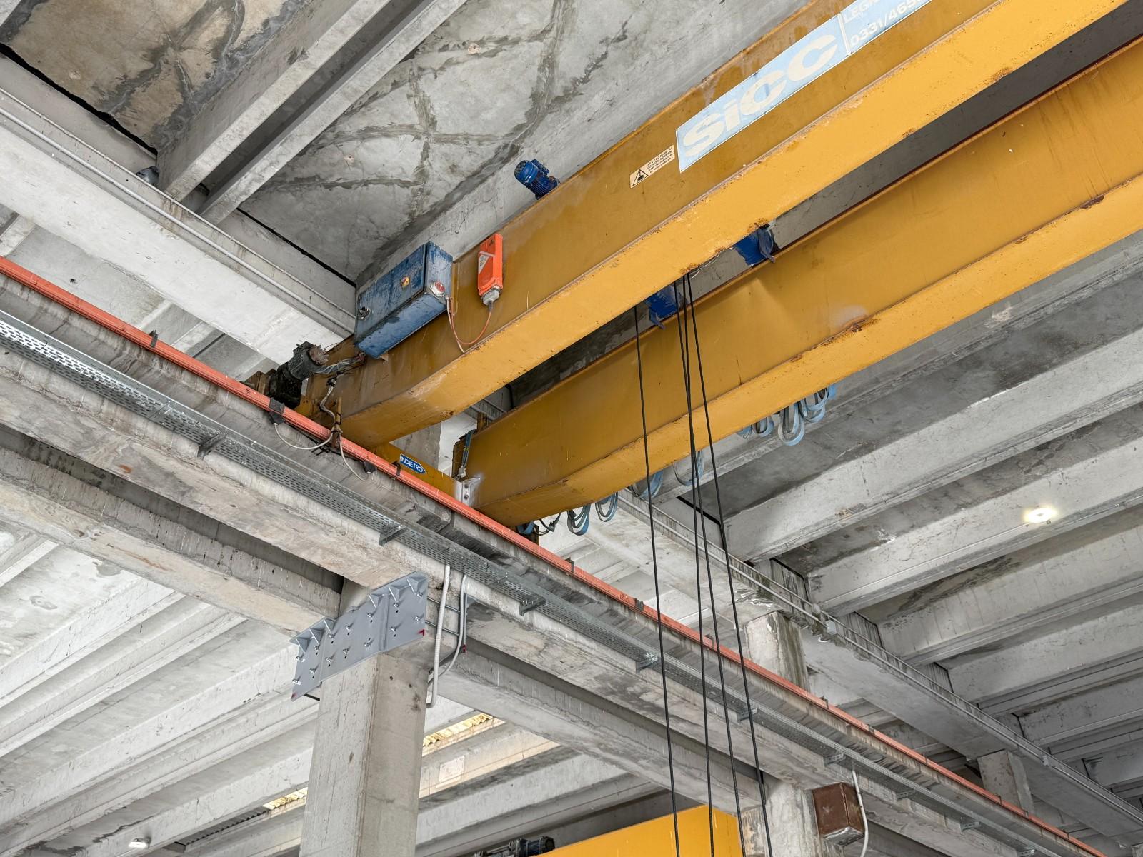 CARROPONTE BITRAVE SICC 15 TON SCARTAMENTO 18620 MM