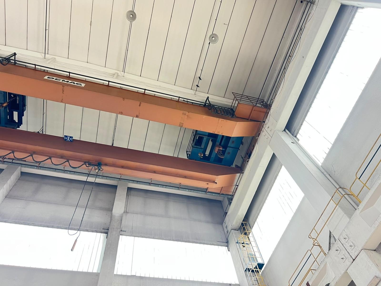 Carroponte demag BITRAVE 40 TON + 40 Scartamento 22000mm anno 1990