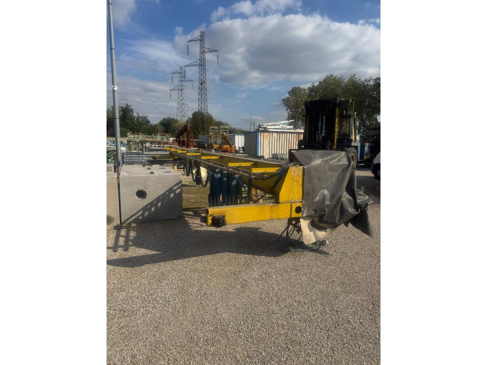 CARROPONTE MONOTRAVE ANSALDI 2 TON SCARTAMENTO 12640 MM ANNO 1998