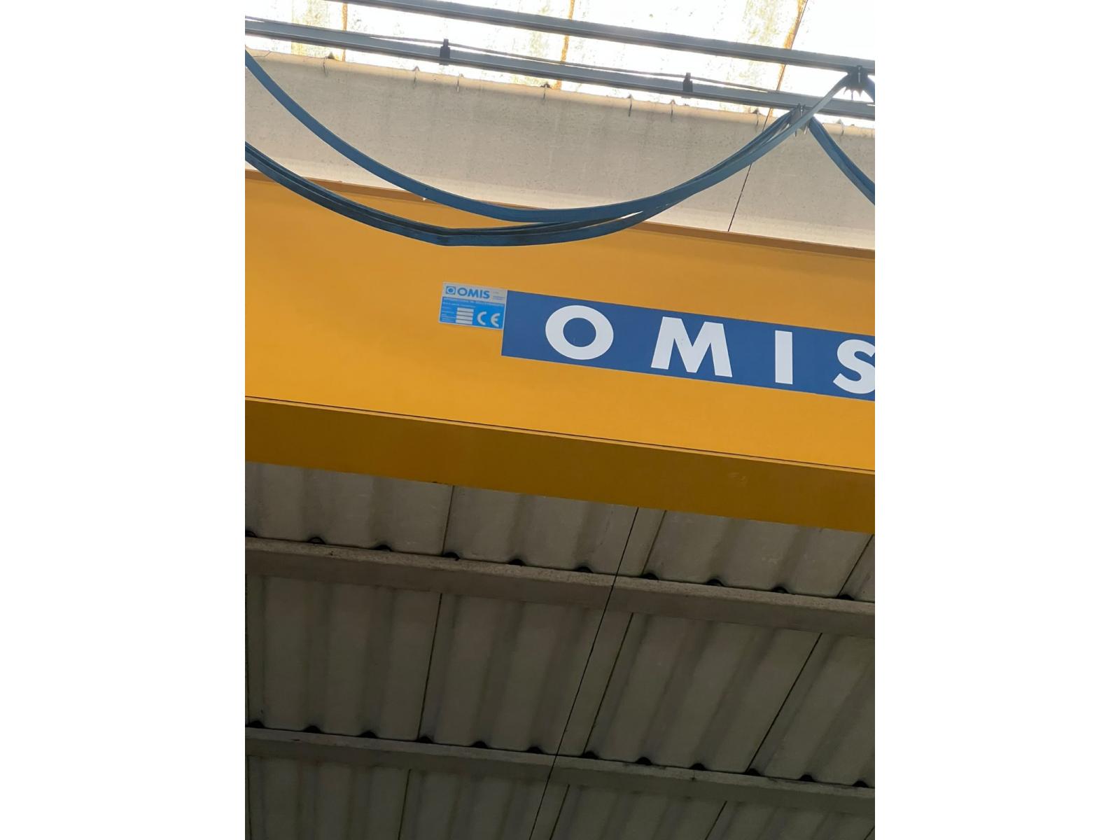 CARROPONTE MONOTRAVE OMIS 5 TON SCARTAMENTO 18660 MM ANNO 2014