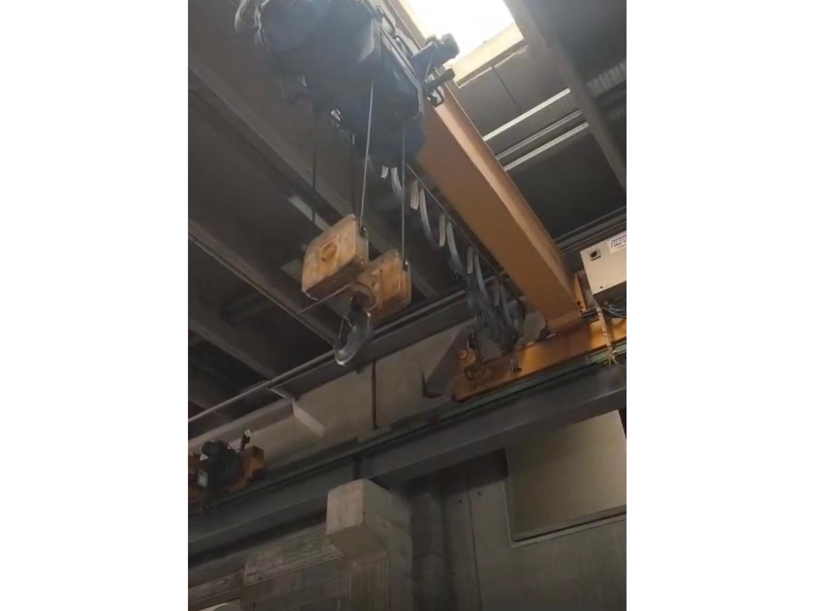 CARROPONTE MONOTRAVE PUPPINATO SCARTAMENTO 14 METRI 10 TON