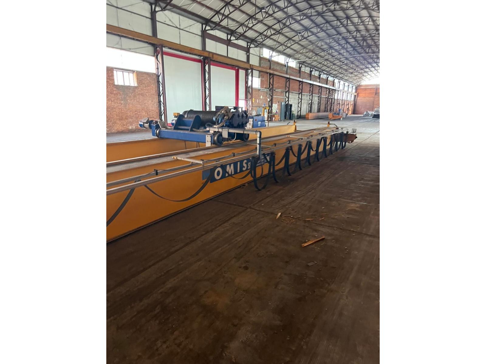Carroponte omis bitrave 6.3 ton x 15150mm