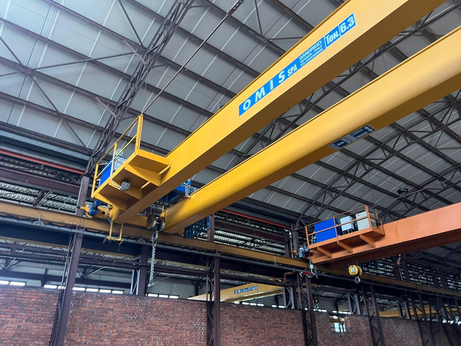 Carroponte omis bitrave 6.3 ton x 15150mm