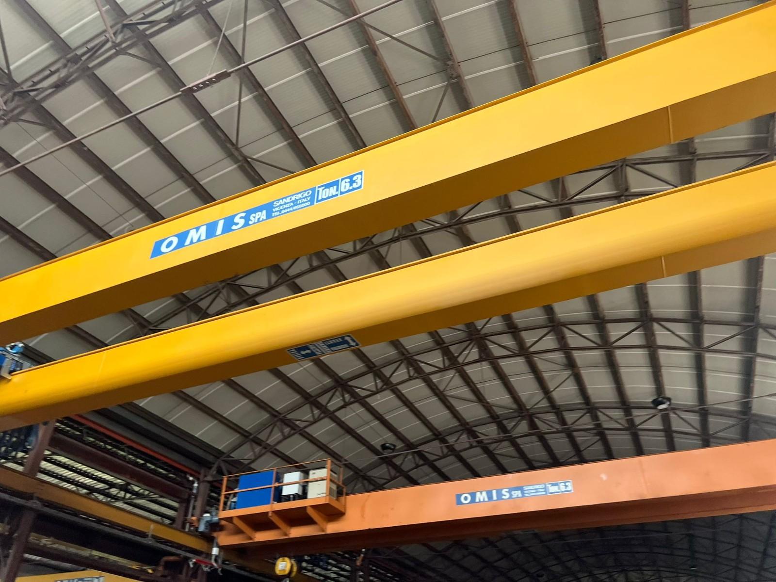 Carroponte omis bitrave 6.3 ton x 15150mm