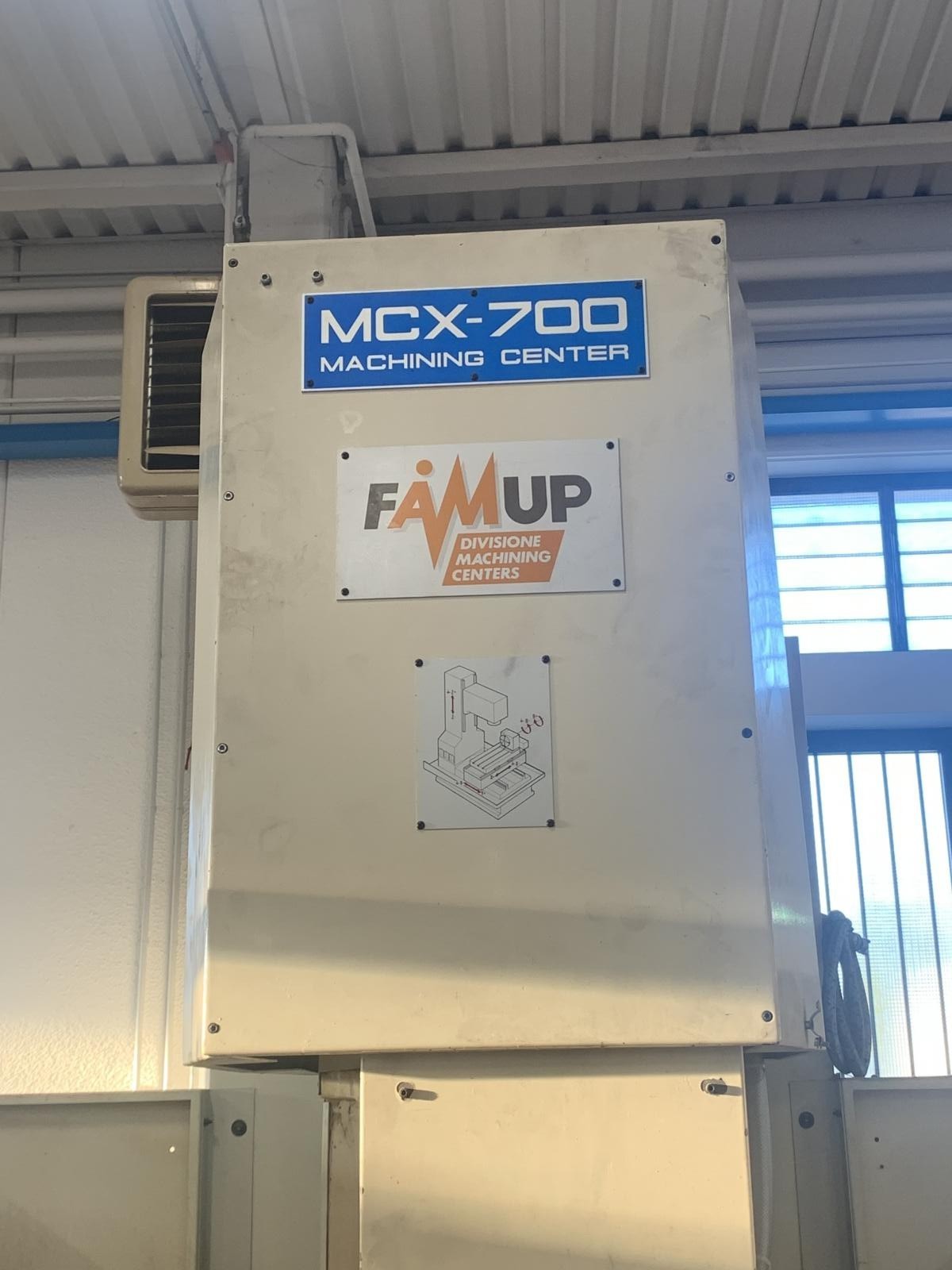 Centro di lavoro Famup MCX700