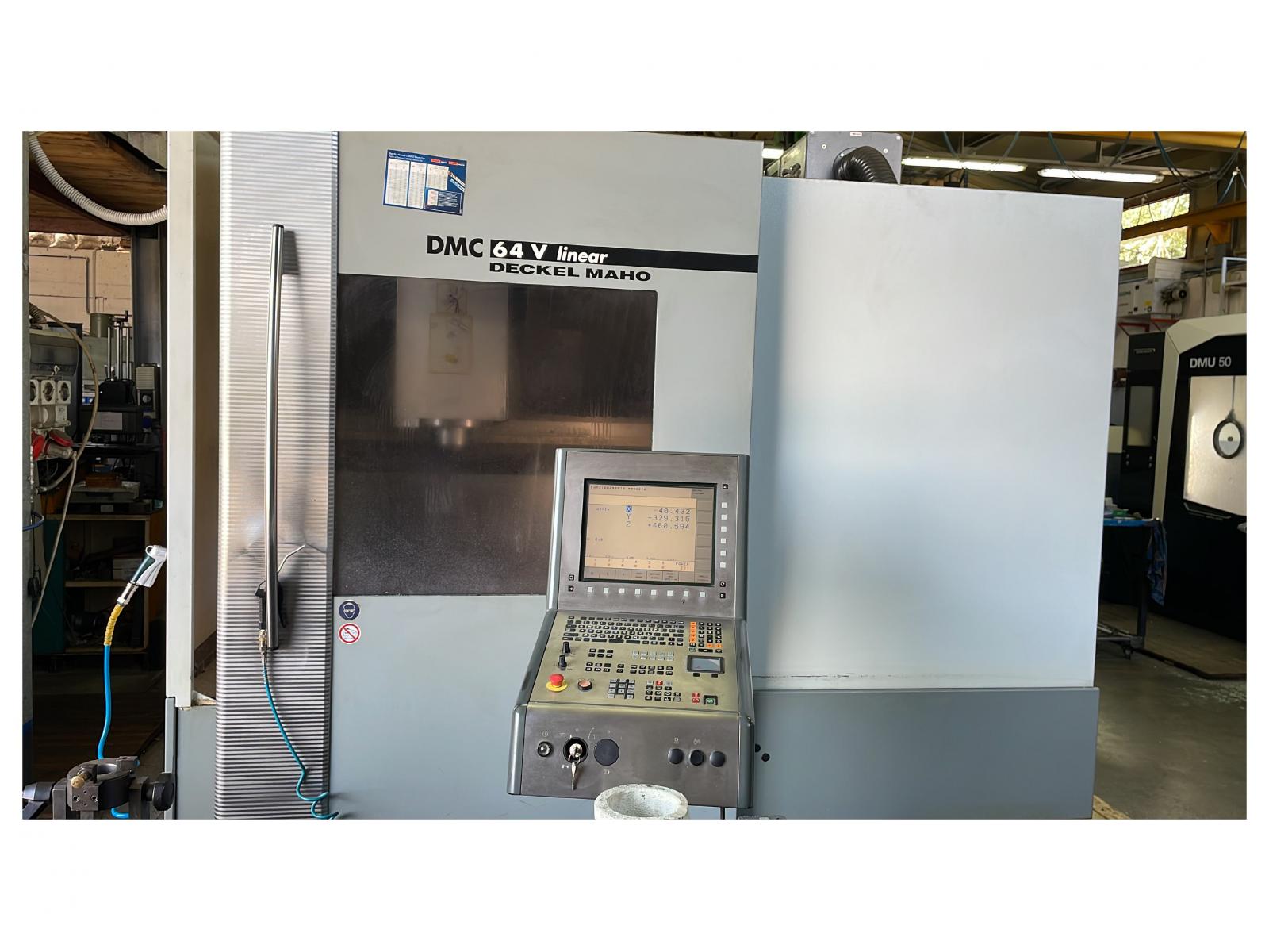 CENTRO DI LAVORO MARCA DMG – MOD. DMC 64V LINEARARCA DMG - MODELLO DMC 64V LINEAR