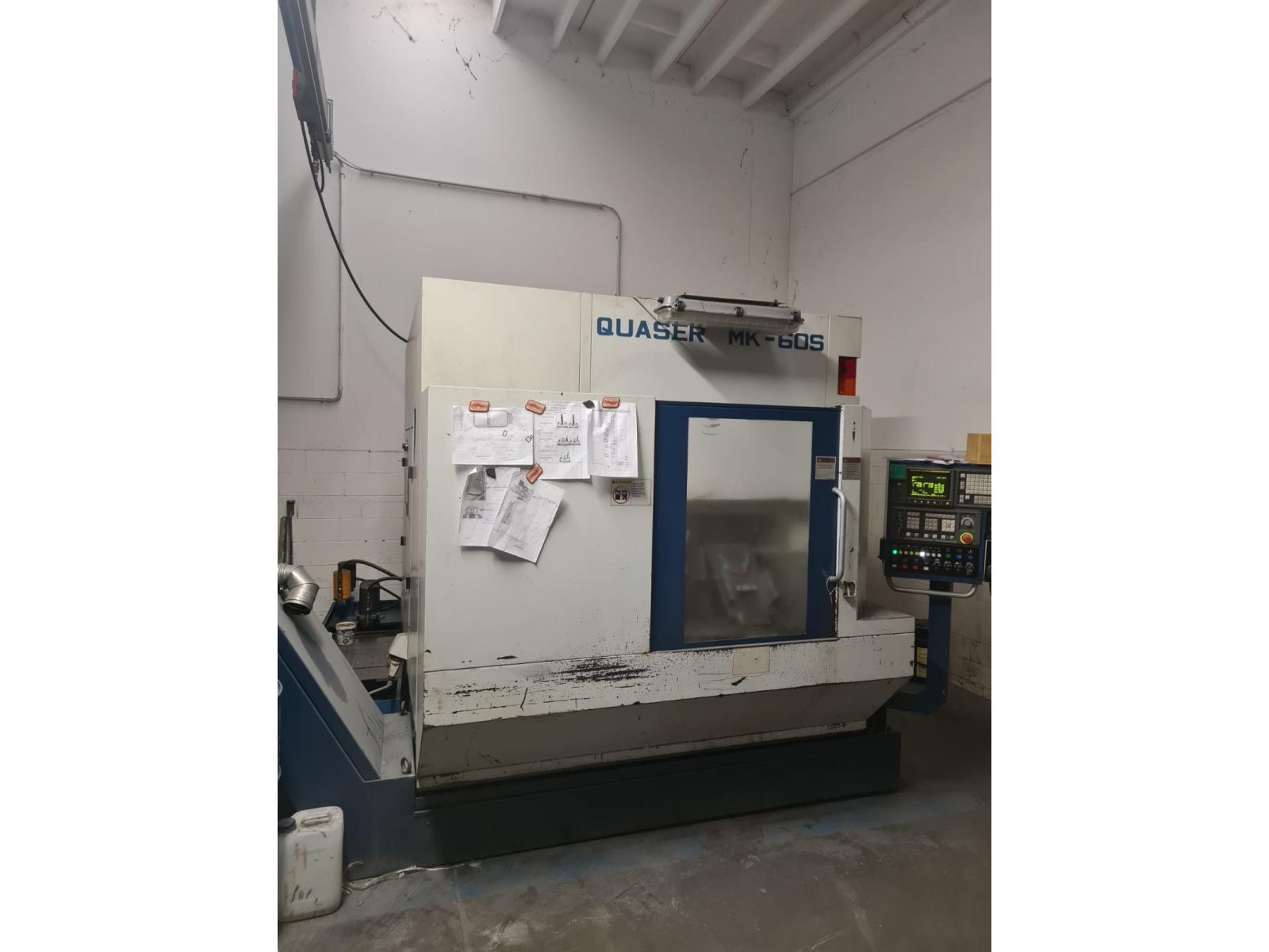 CENTRO DI LAVORO QUASER MK – 60 S CNC