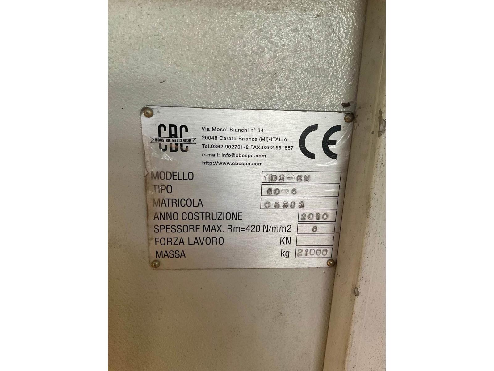 CESOIA MECCANICA CBC