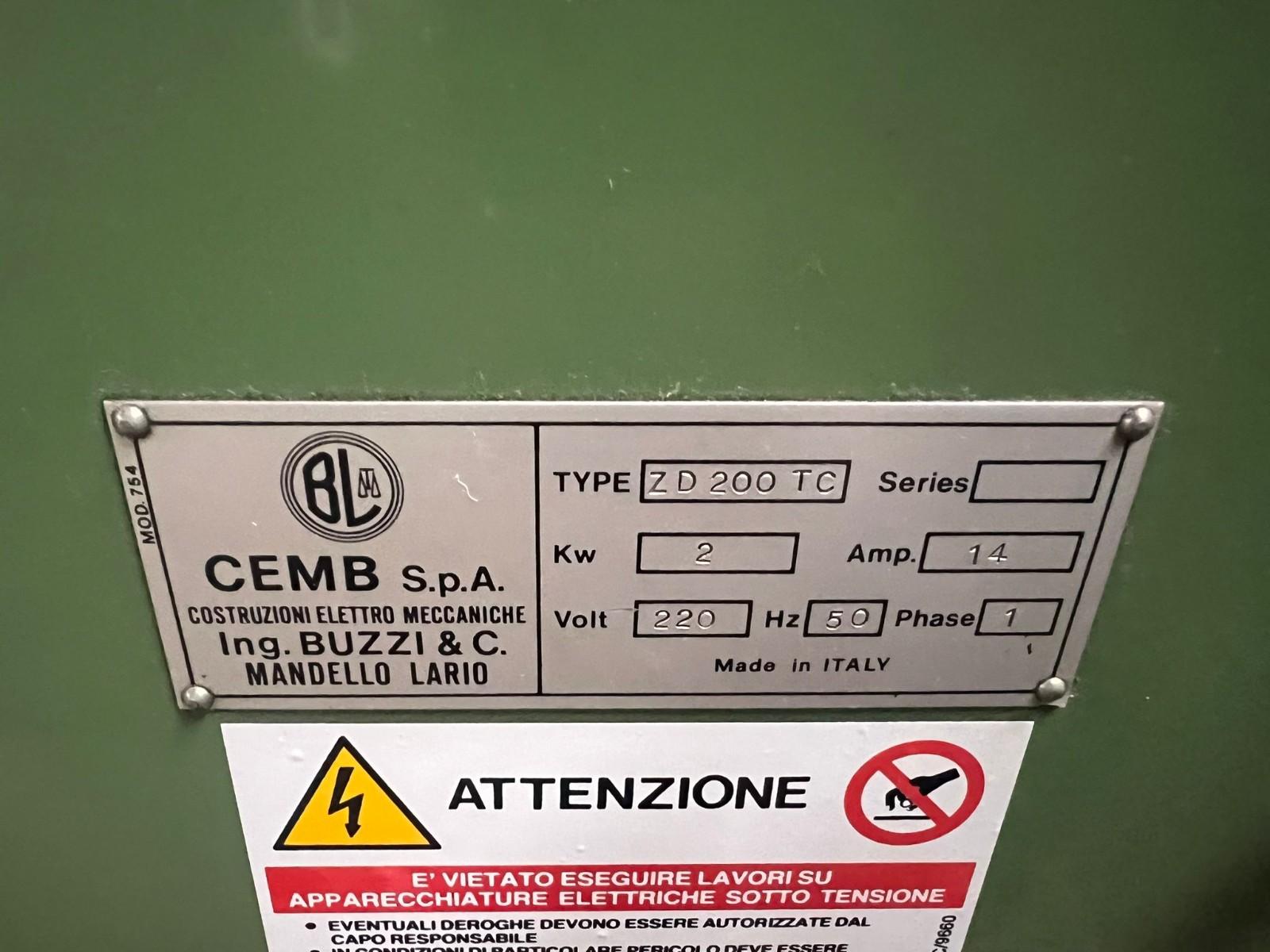 EQUILIBRATRICE CEMB ZD200 TV