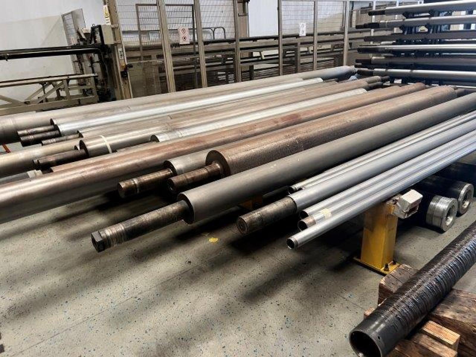 FILAMENT WINDING BOHEL2 SHAFER MACHINENBAU EHA    Anno 2006  Lunghezza avvolgibile mm 7800  Diametro avvolgibile mm 1400