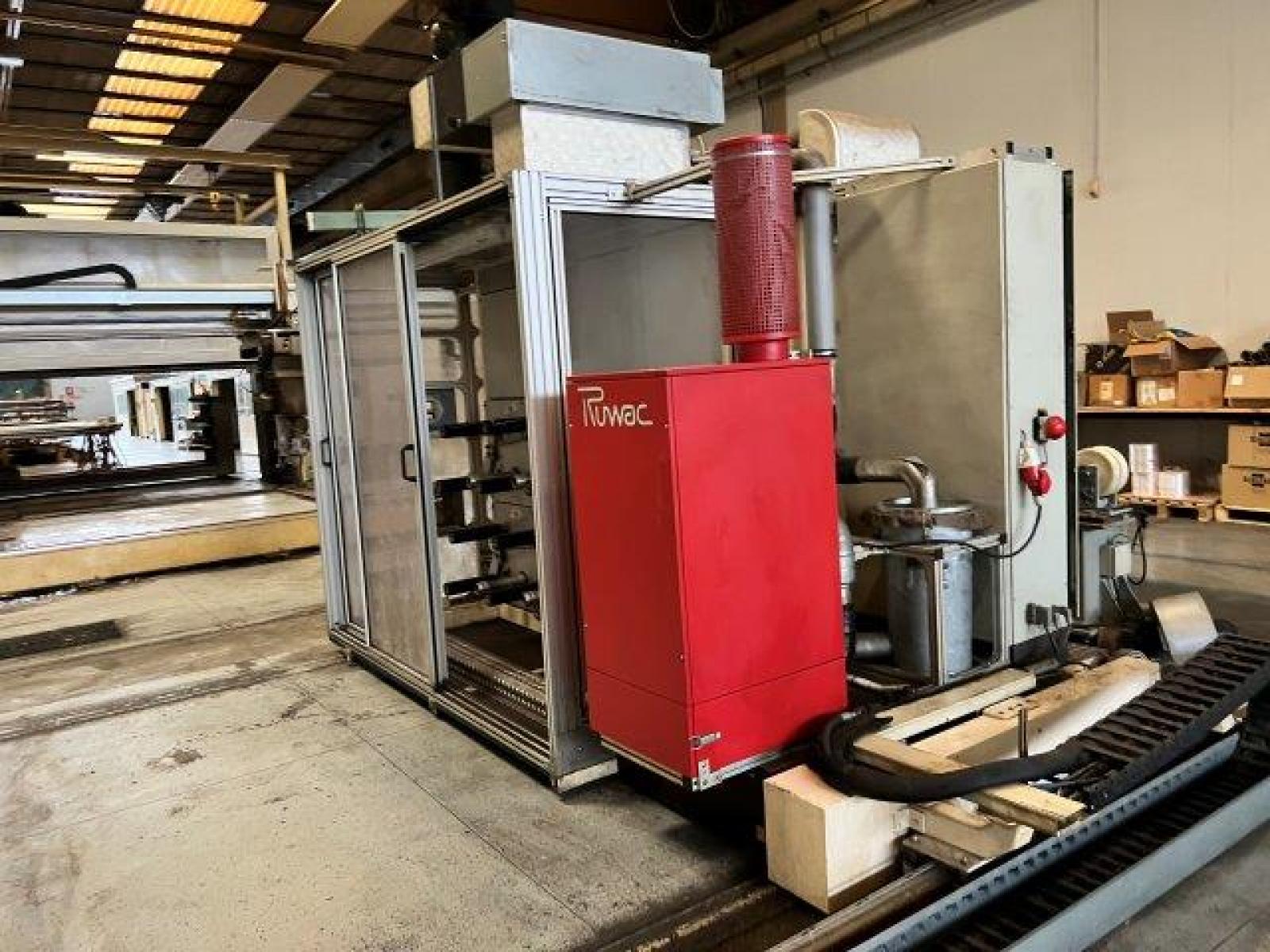 FILAMENT WINDING BOHEL2 SHAFER MACHINENBAU EHA    Anno 2006  Lunghezza avvolgibile mm 7800  Diametro avvolgibile mm 1400