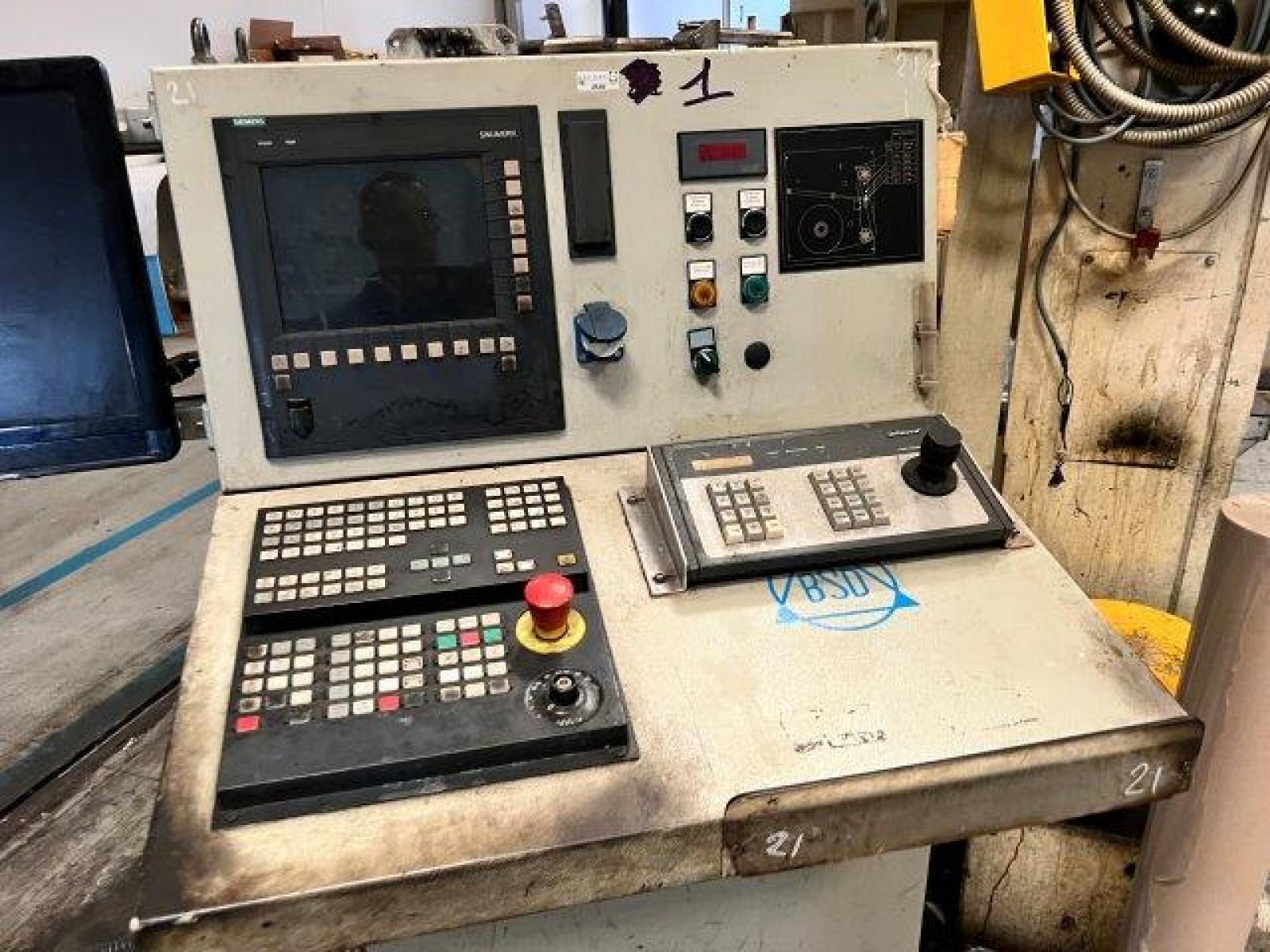 FILAMENT WINDING BOHEL2 SHAFER MACHINENBAU EHA    Anno 2006  Lunghezza avvolgibile mm 7800  Diametro avvolgibile mm 1400