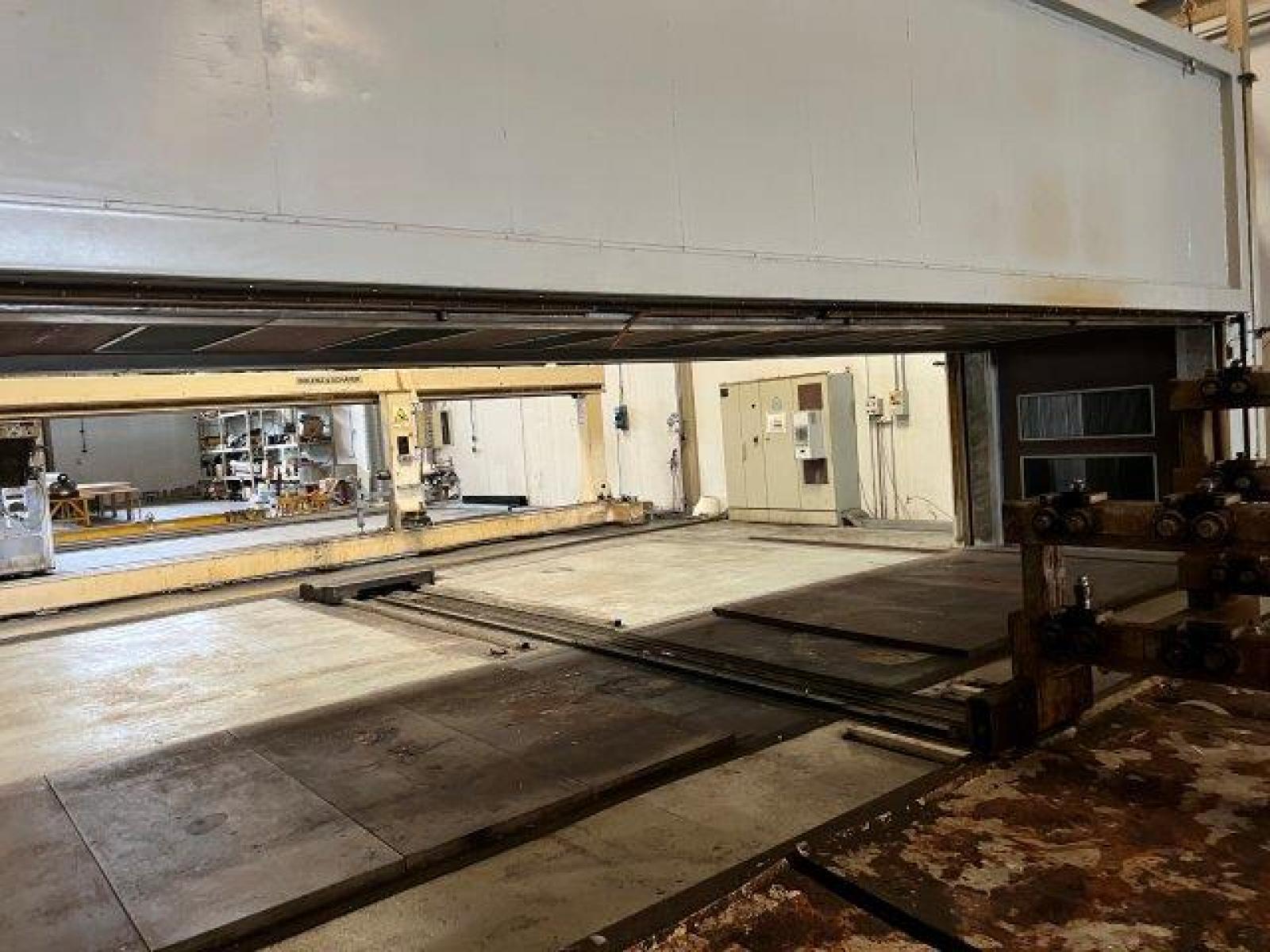 FILAMENT WINDING BOHEL2 SHAFER MACHINENBAU EHA    Anno 2006  Lunghezza avvolgibile mm 7800  Diametro avvolgibile mm 1400