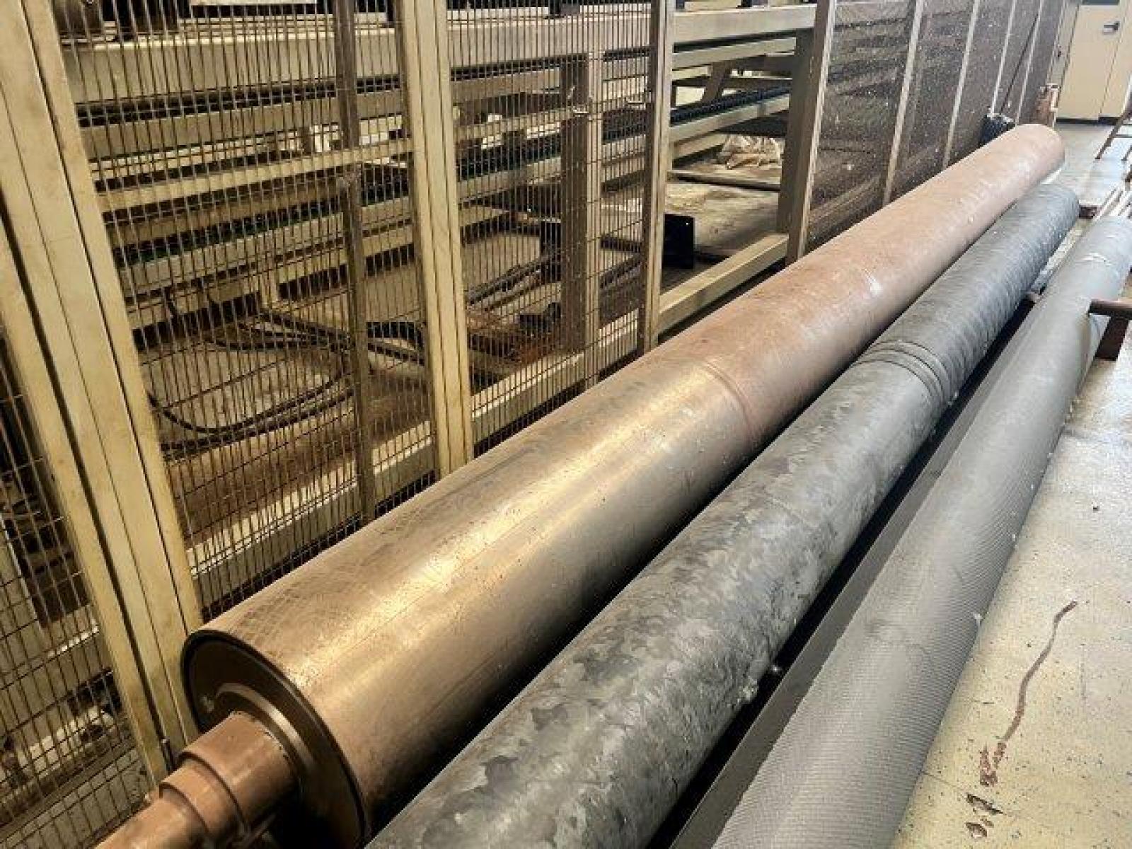 FILAMENT WINDING BOHEL2 SHAFER MACHINENBAU EHA    Anno 2006  Lunghezza avvolgibile mm 7800  Diametro avvolgibile mm 1400