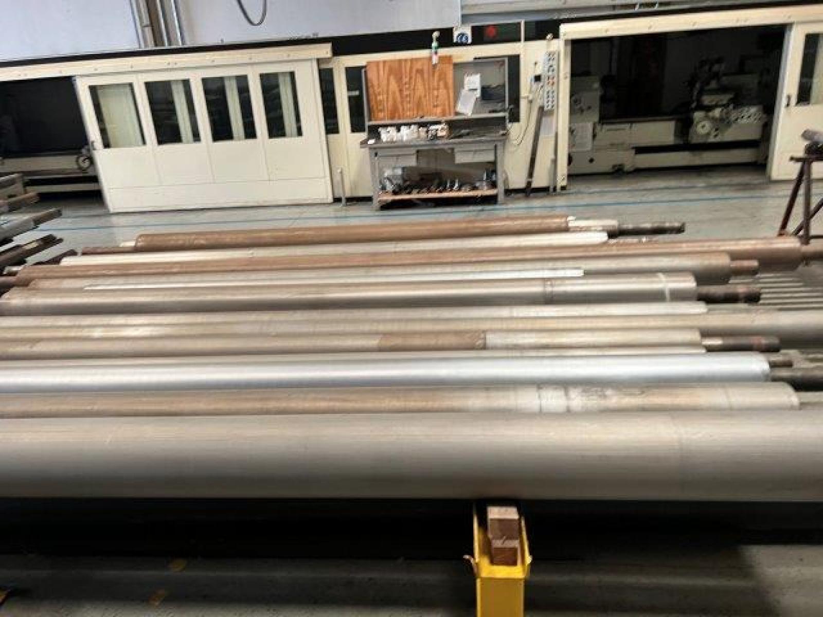 FILAMENT WINDING BOHEL2 SHAFER MACHINENBAU EHA    Anno 2006  Lunghezza avvolgibile mm 7800  Diametro avvolgibile mm 1400