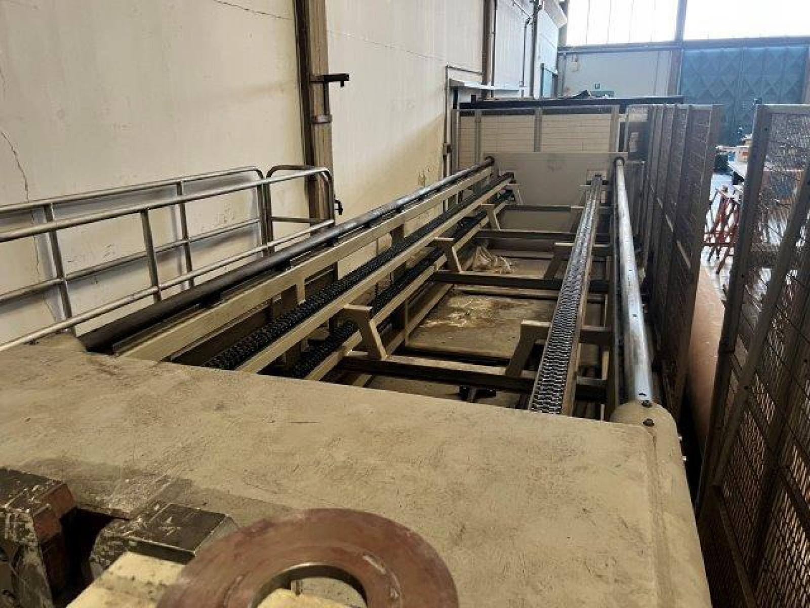 FILAMENT WINDING BOHEL2 SHAFER MACHINENBAU EHA    Anno 2006  Lunghezza avvolgibile mm 7800  Diametro avvolgibile mm 1400