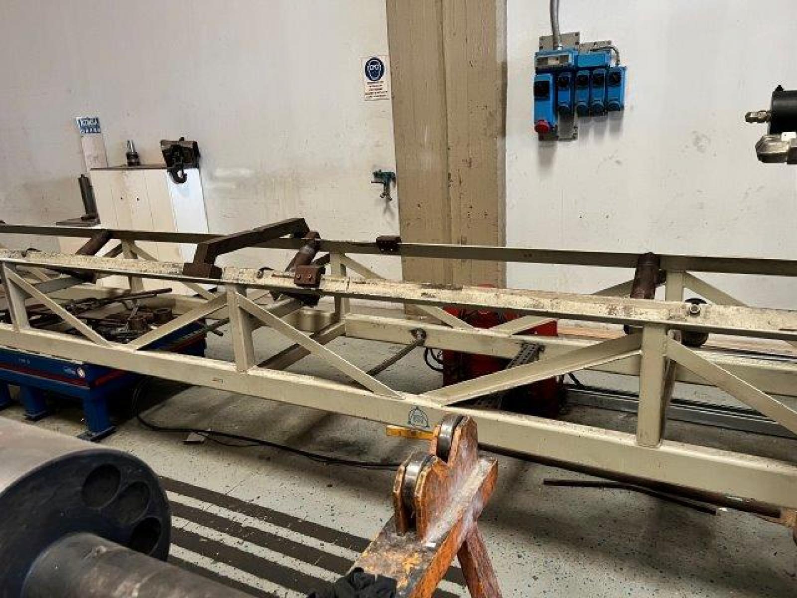 FILAMENT WINDING BOHEL2 SHAFER MACHINENBAU EHA    Anno 2006  Lunghezza avvolgibile mm 7800  Diametro avvolgibile mm 1400