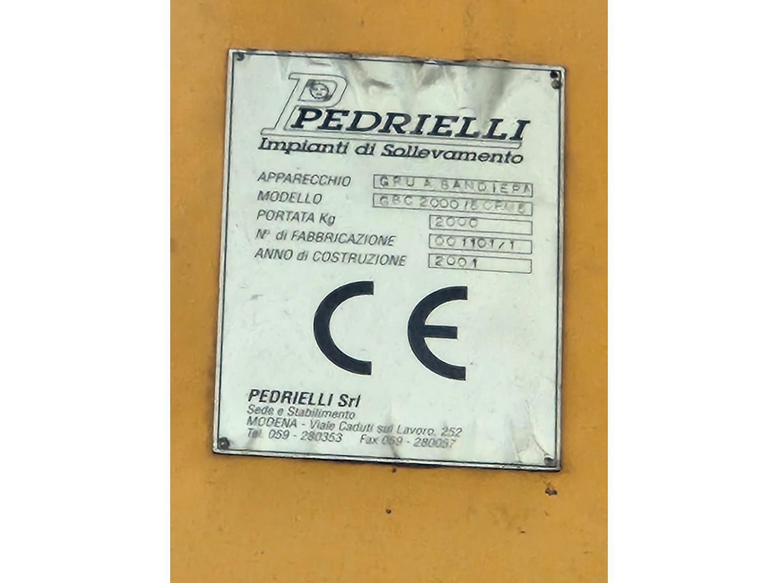 GRU A BANDIERA PEDRIELLI 2 TON