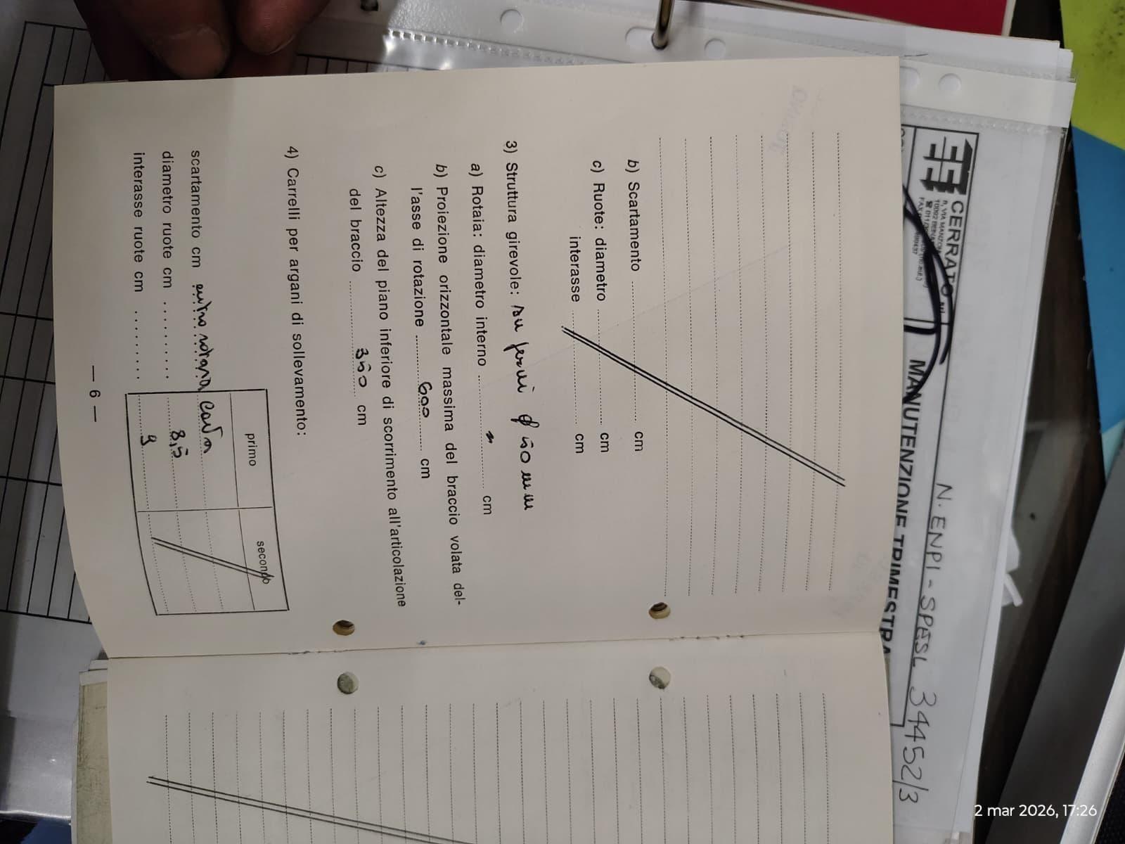 GRU A COLONNA DONATI 500 KG