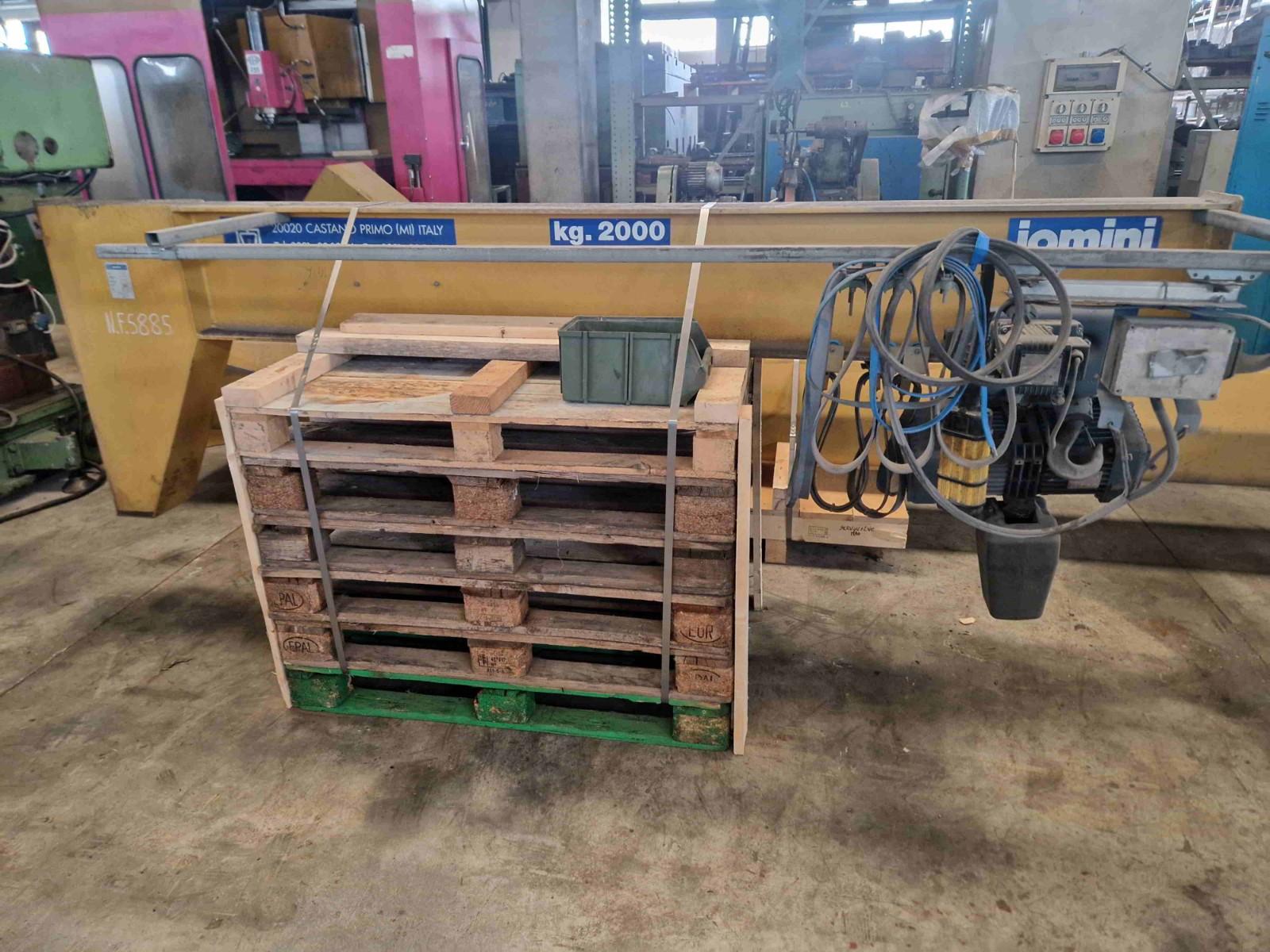 GRU A COLONNA JOMINI PORTATA 2000 KG