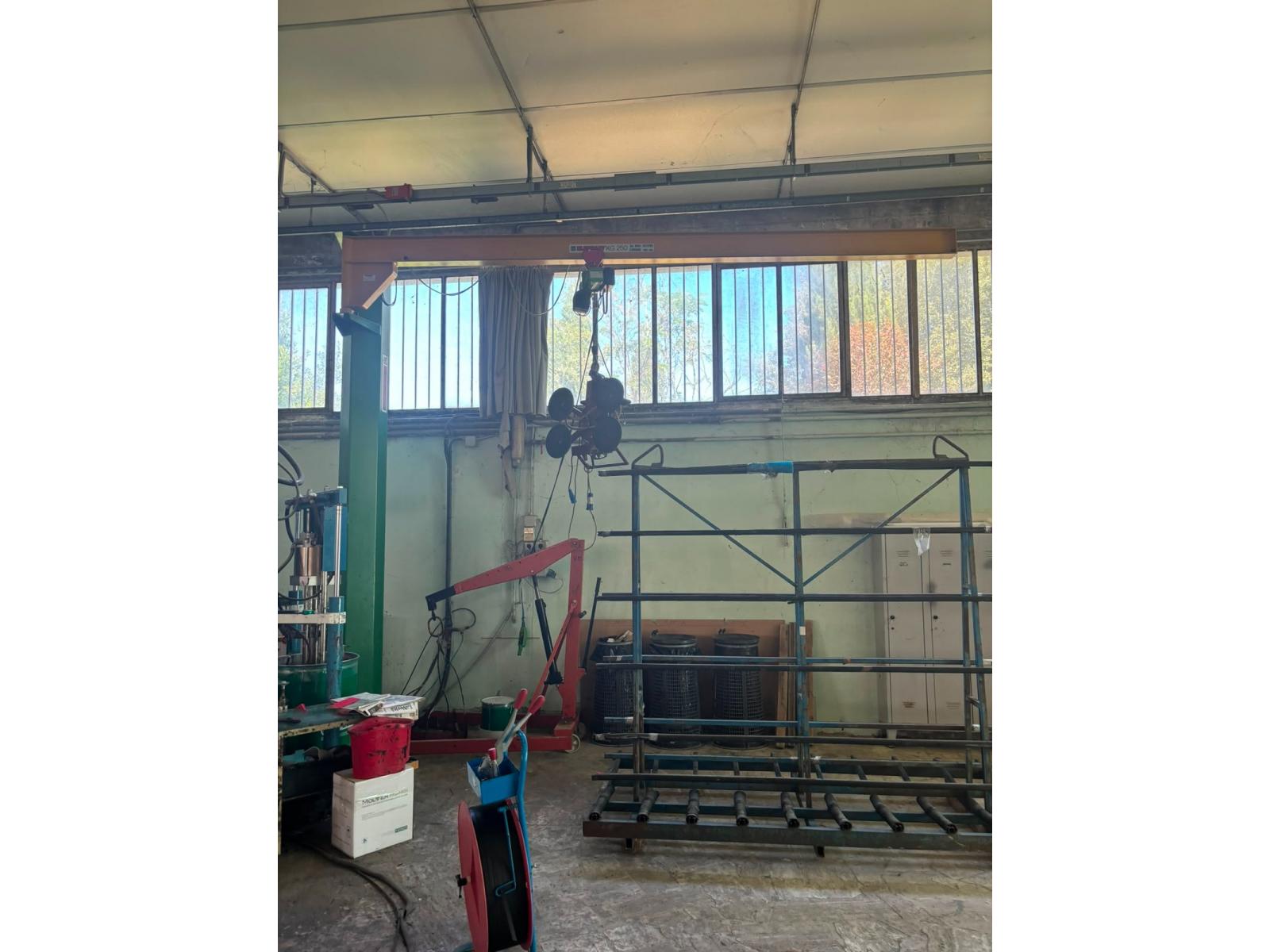 03 GRU A COLONNA  SBRACCI 5 MT  02 DA 250 kg  01 DA500 kg