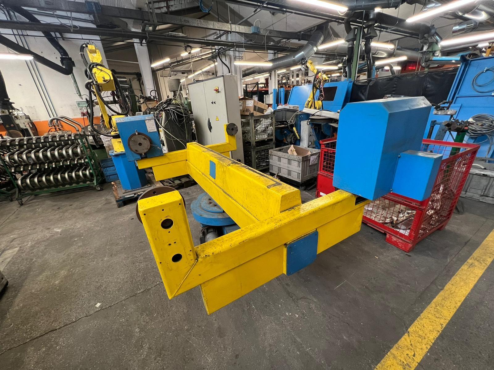 IMPIANTO DUAL ARM CON ROBOT FANIC