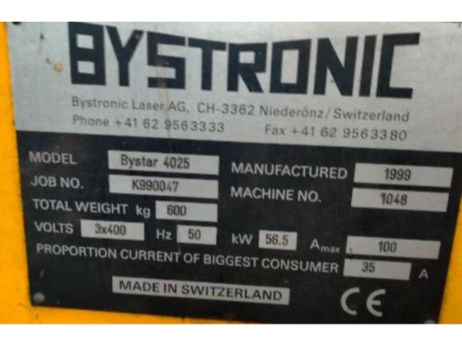 Laser Bystronic Modello BTL 3500