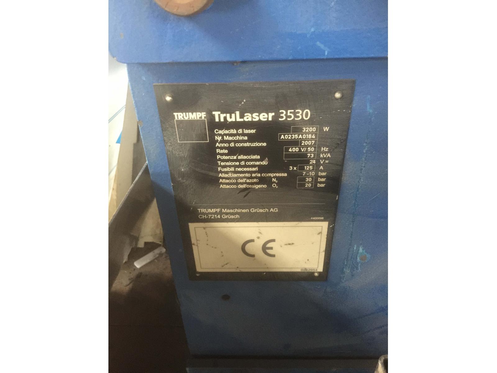 LASER TRUMPF TRULASER 3530 - LASER 3200W -  LIFTMASTER R