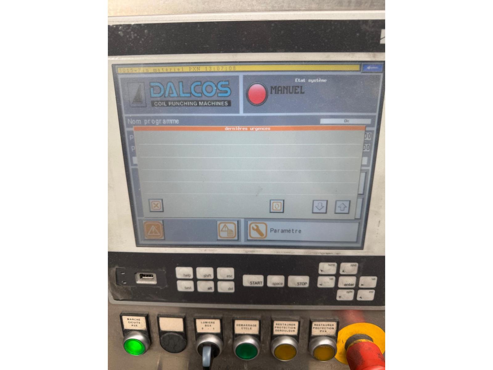 LINEA DI PUNZONATURA PER CARTELLI STRADALI