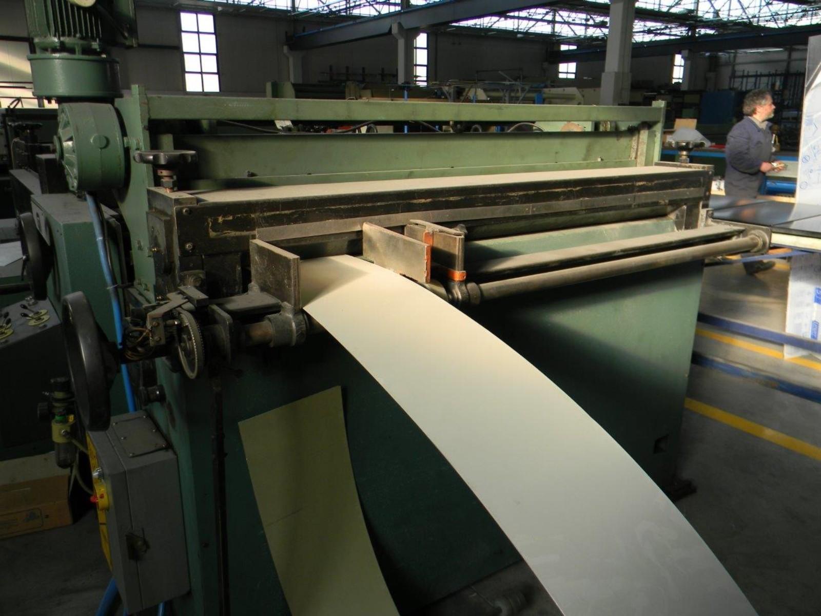 LINEA DI TAGLIO GABELLA PER LATTONERIA