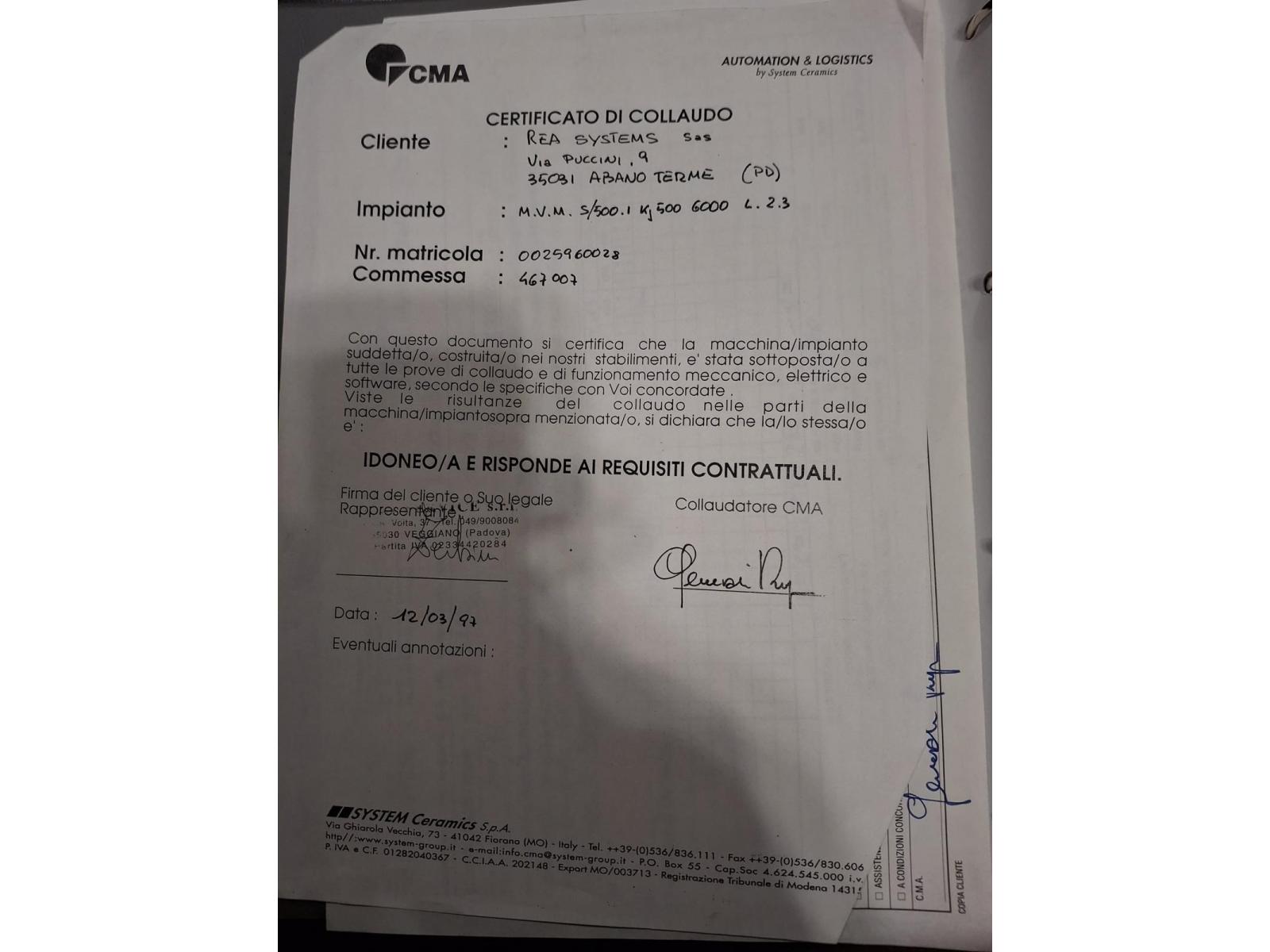 MAGAZZINO VERTICALE MODULA