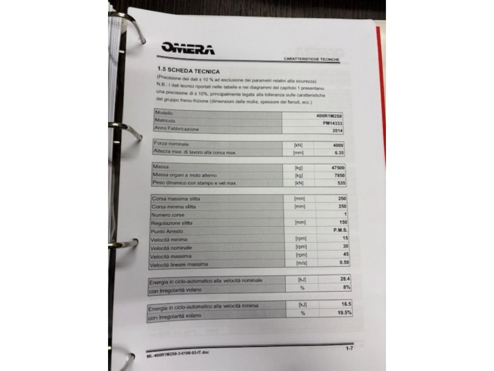 omera - asservimenti presse