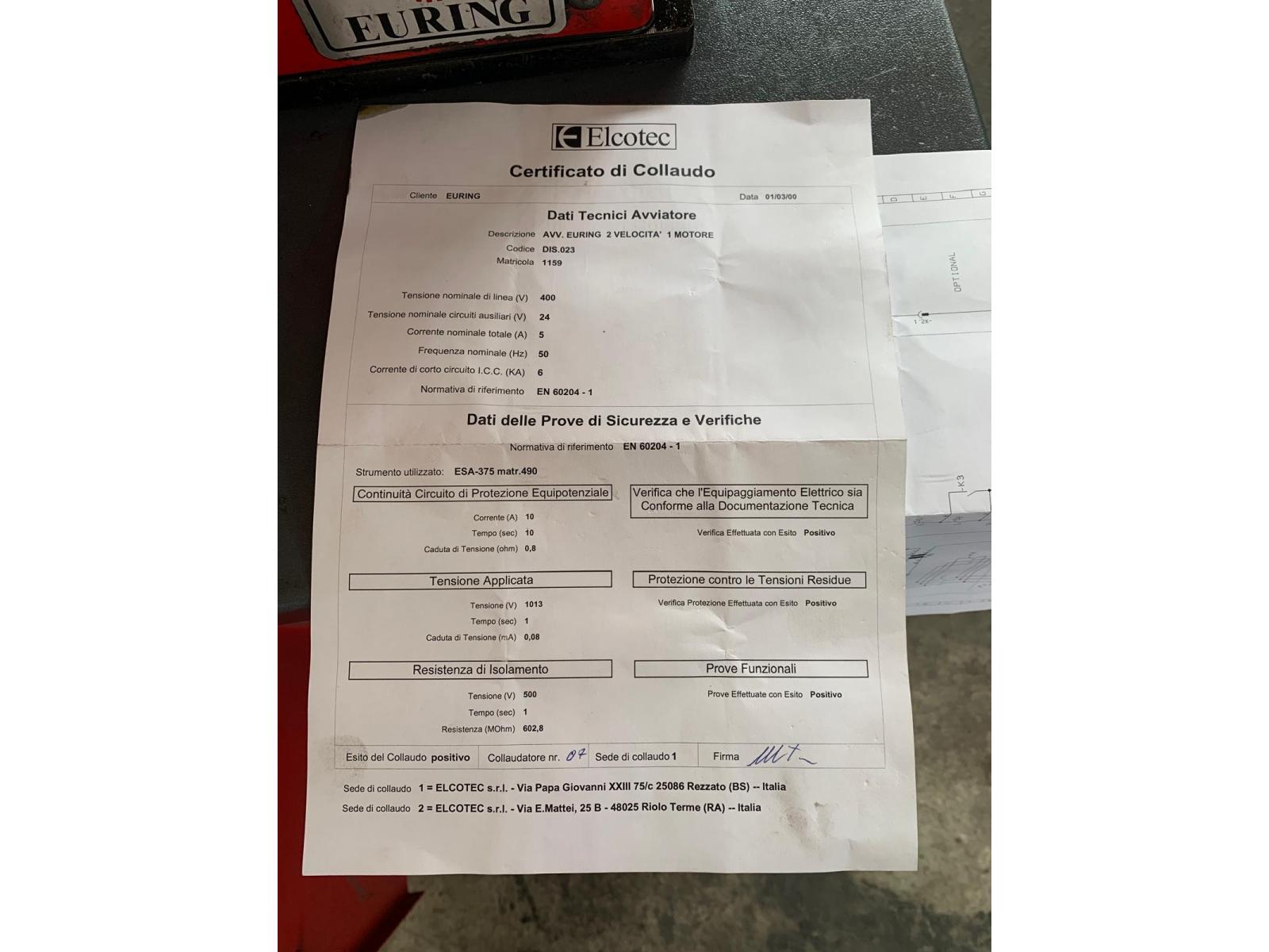 PIEGAPROFILATI EURING CM 2000 TOP 2