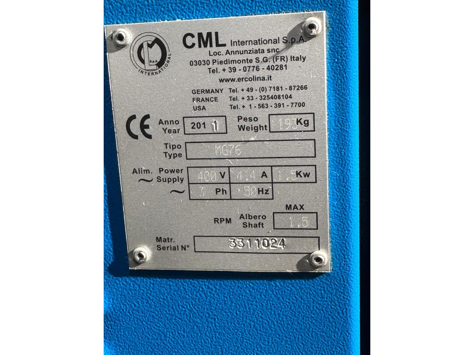 PIEGATUBI ERCOLINA CML CON GROSSA ANIMA