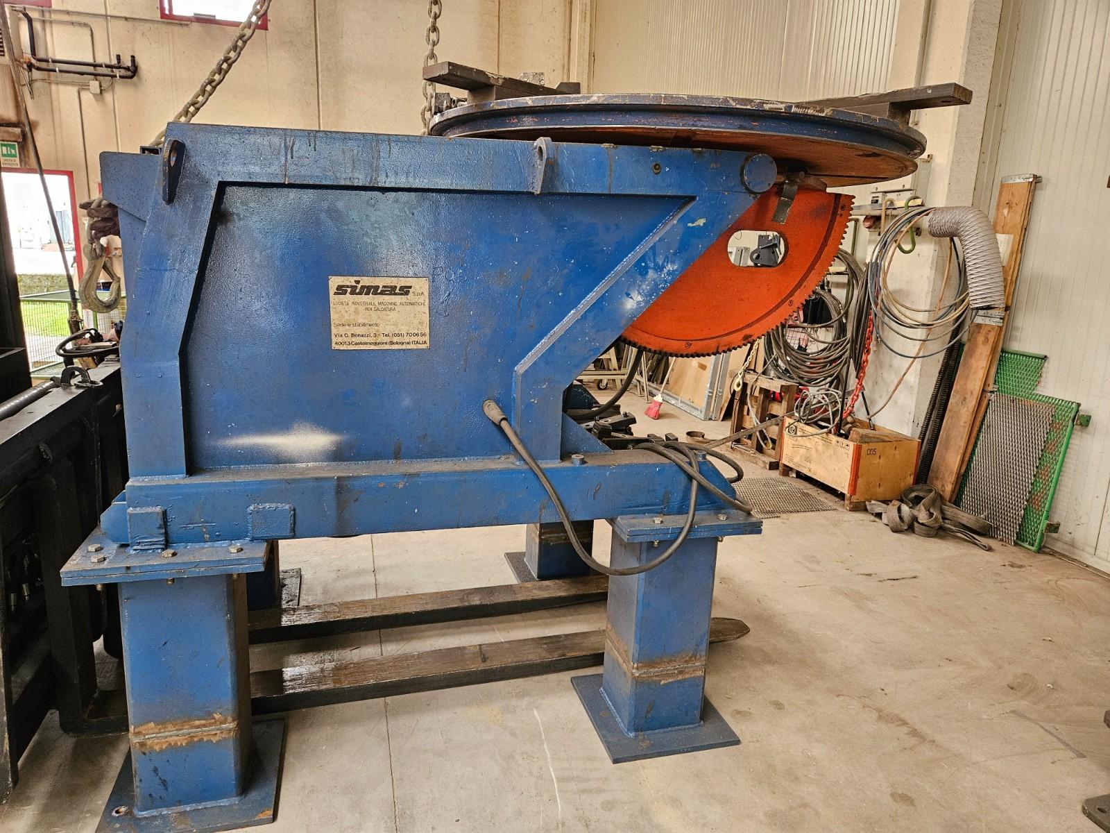 POSIZIONATORE PER SALDATURA SIMAS PORTATA KG. 5000