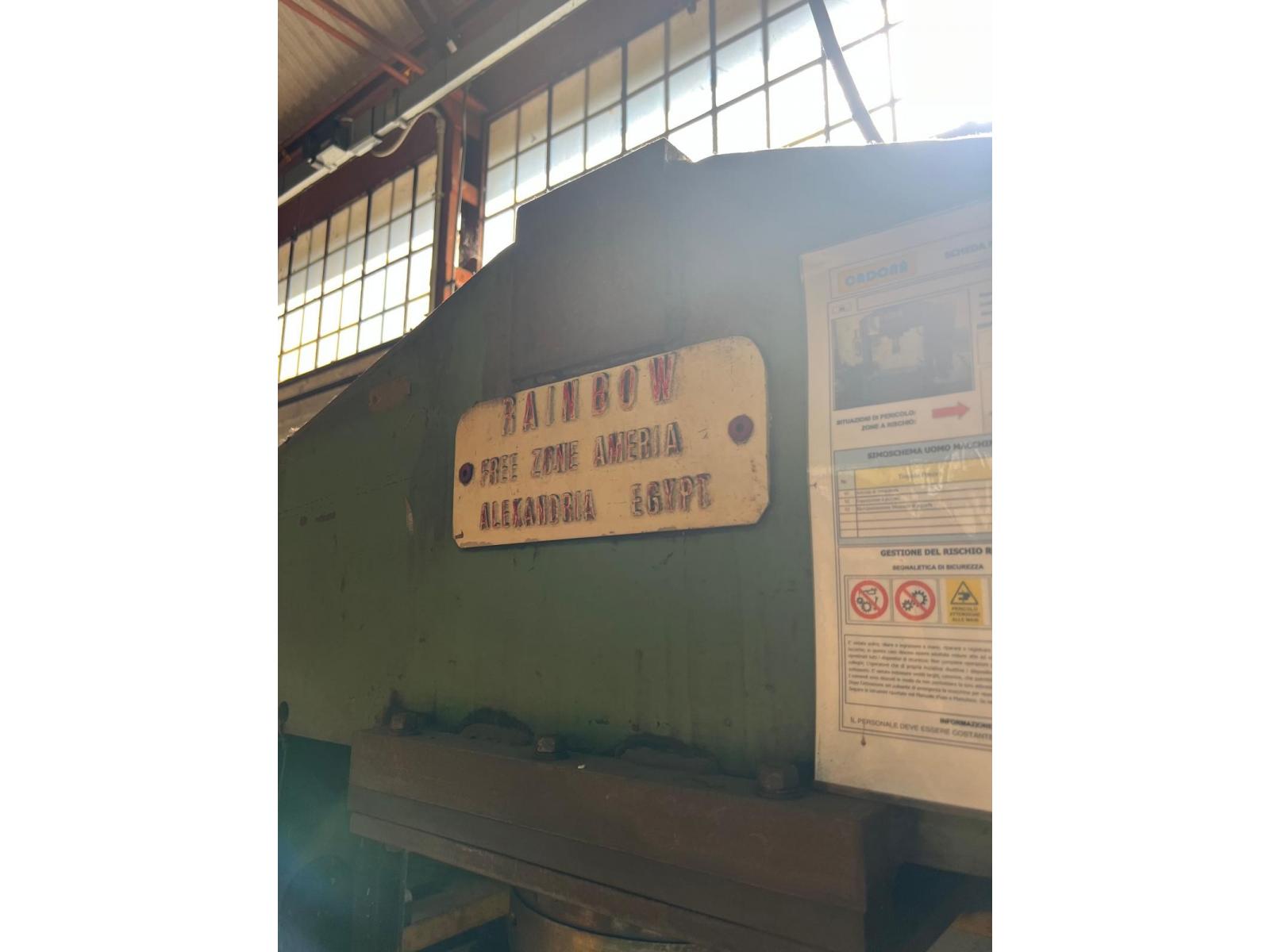 PRESSA PER OFFICINA RAINBOW