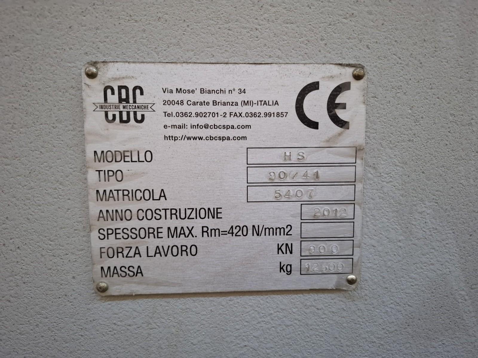 PRESSA PIEGATRICE BC 90/41