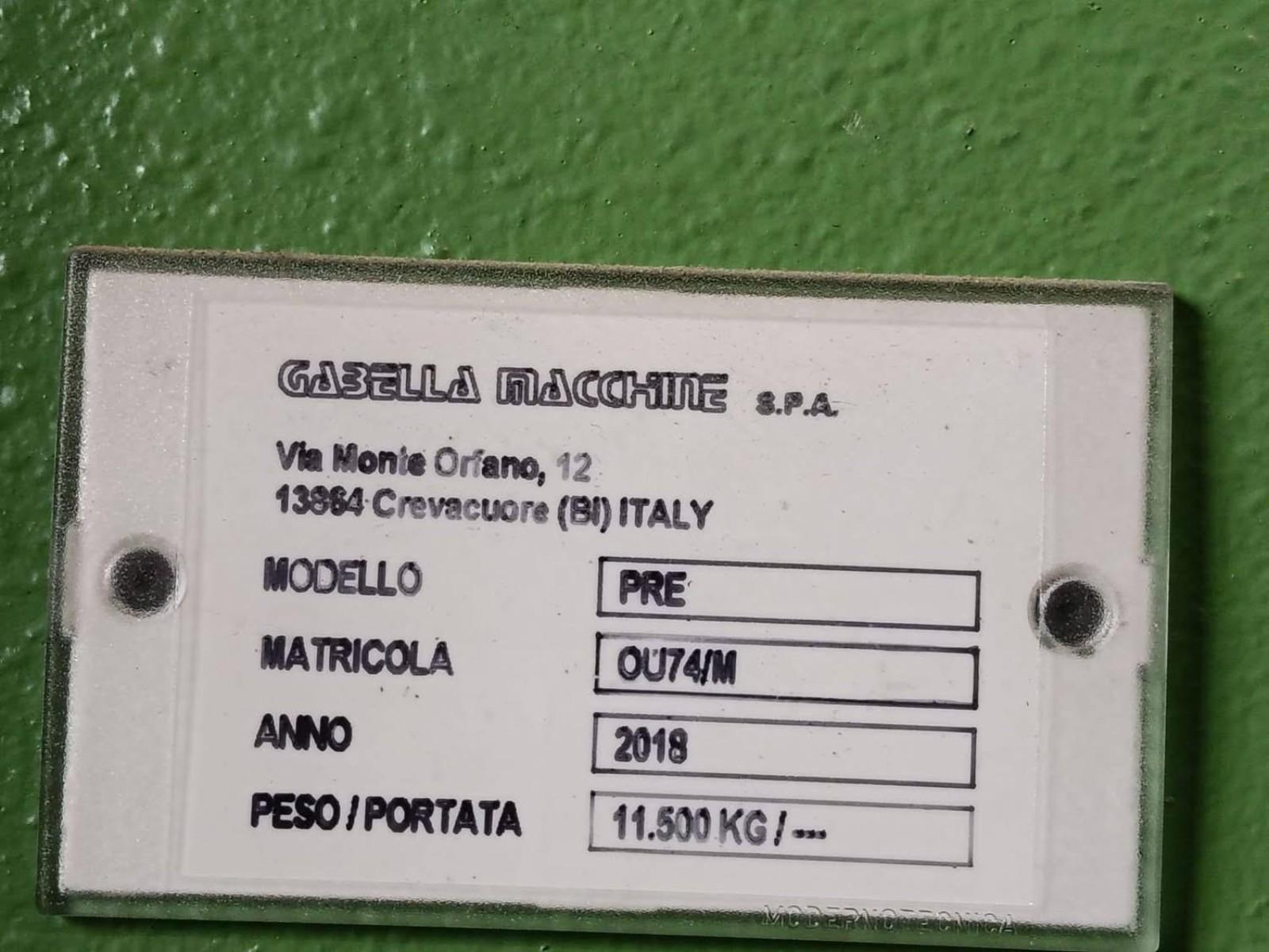 PRESSA PIEGATRICE GABELLA PRE OU74/M