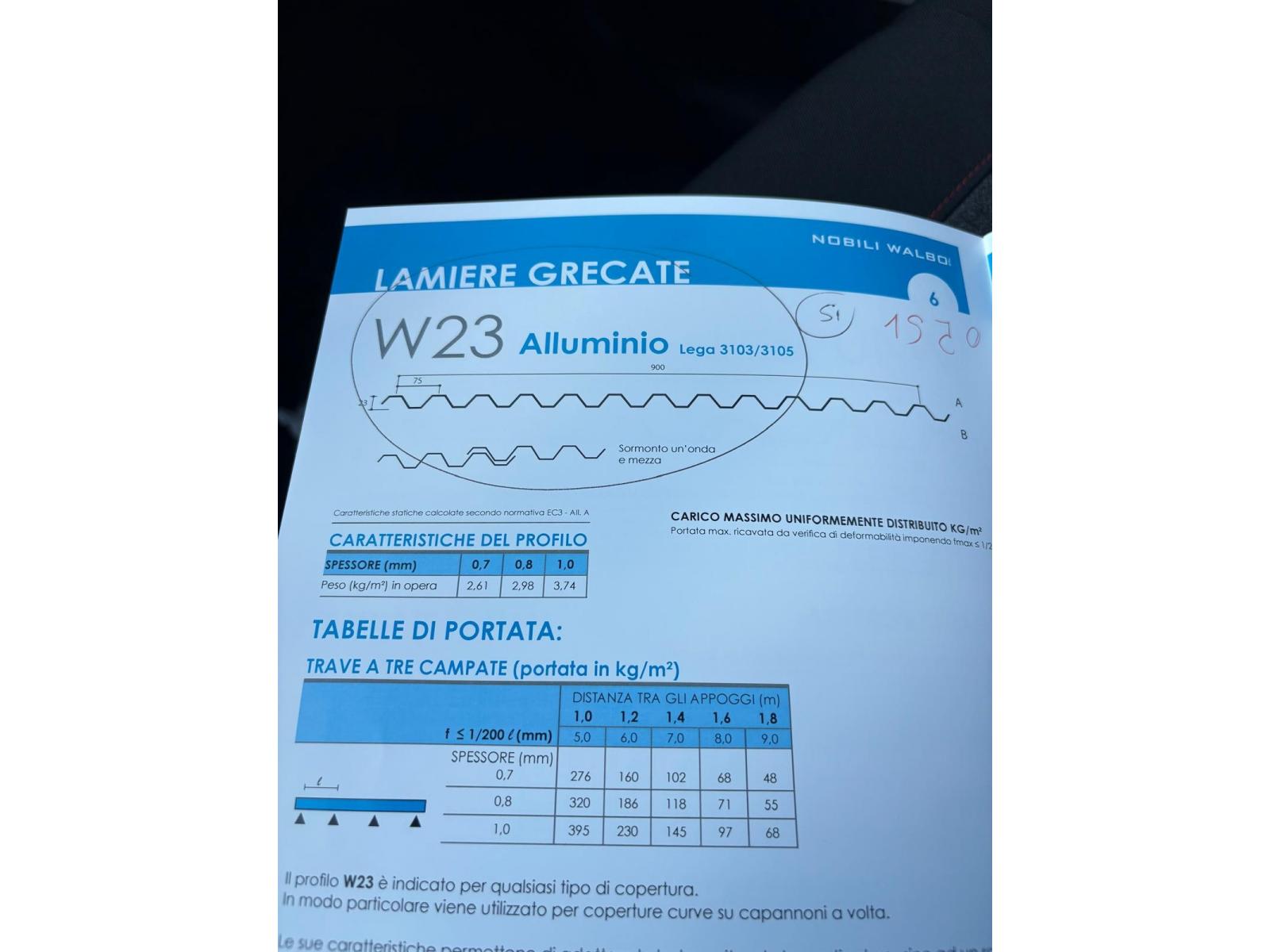 PROFILATRICE PER GRECATO GASPARINI