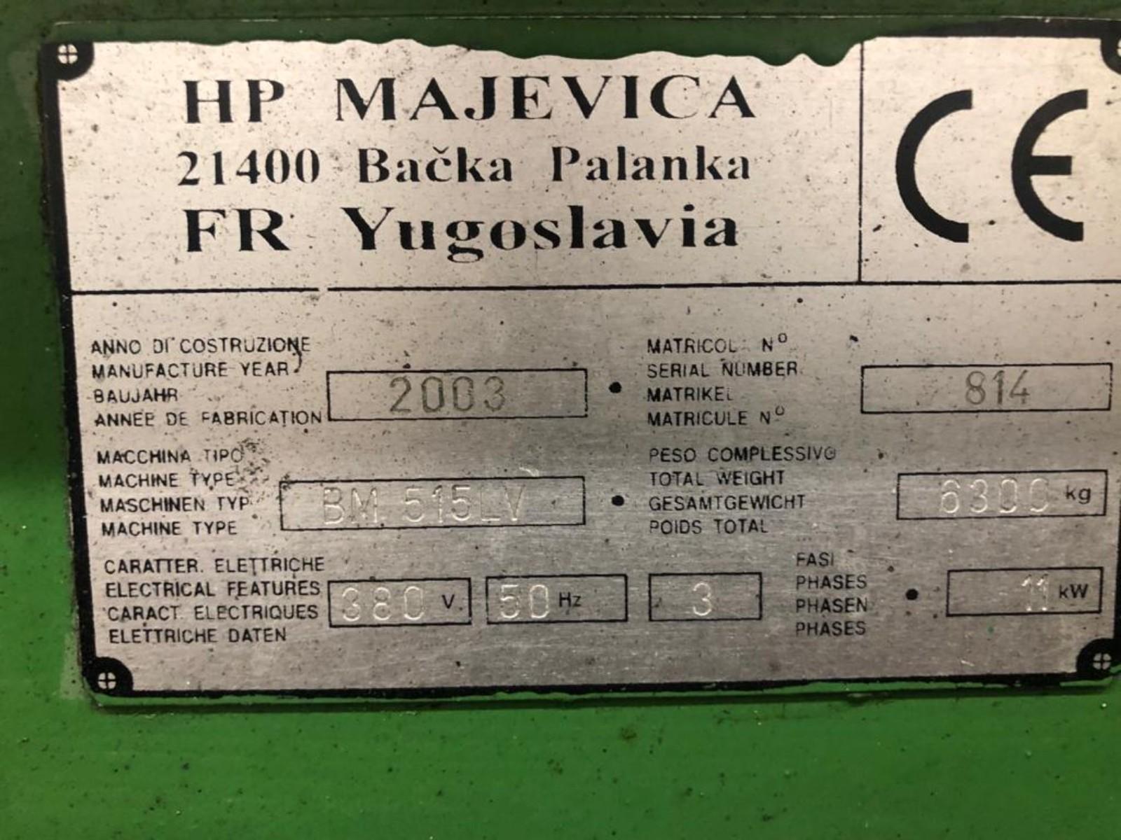 RETTIFICA MAJEVICA BM 515