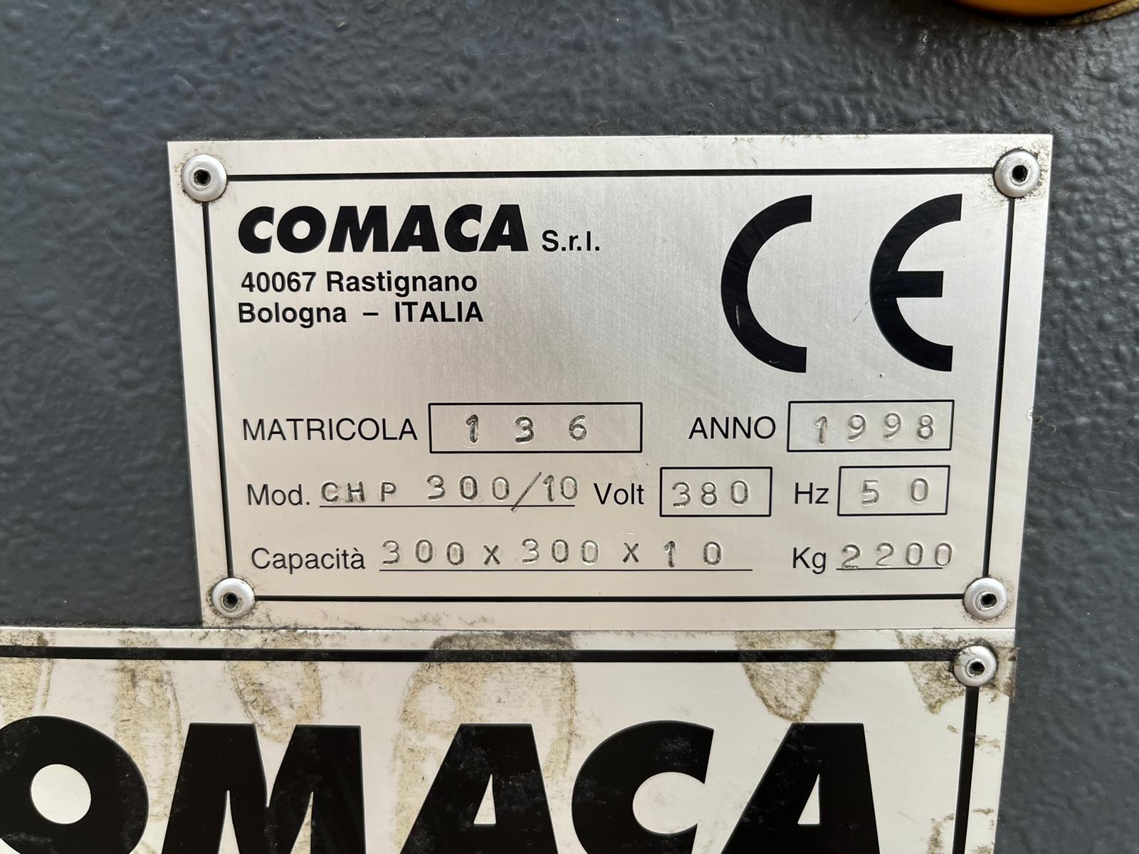 Scantonatrice COMACA 300 X 10MM CON UNITA\' DI PUNZONATRICE