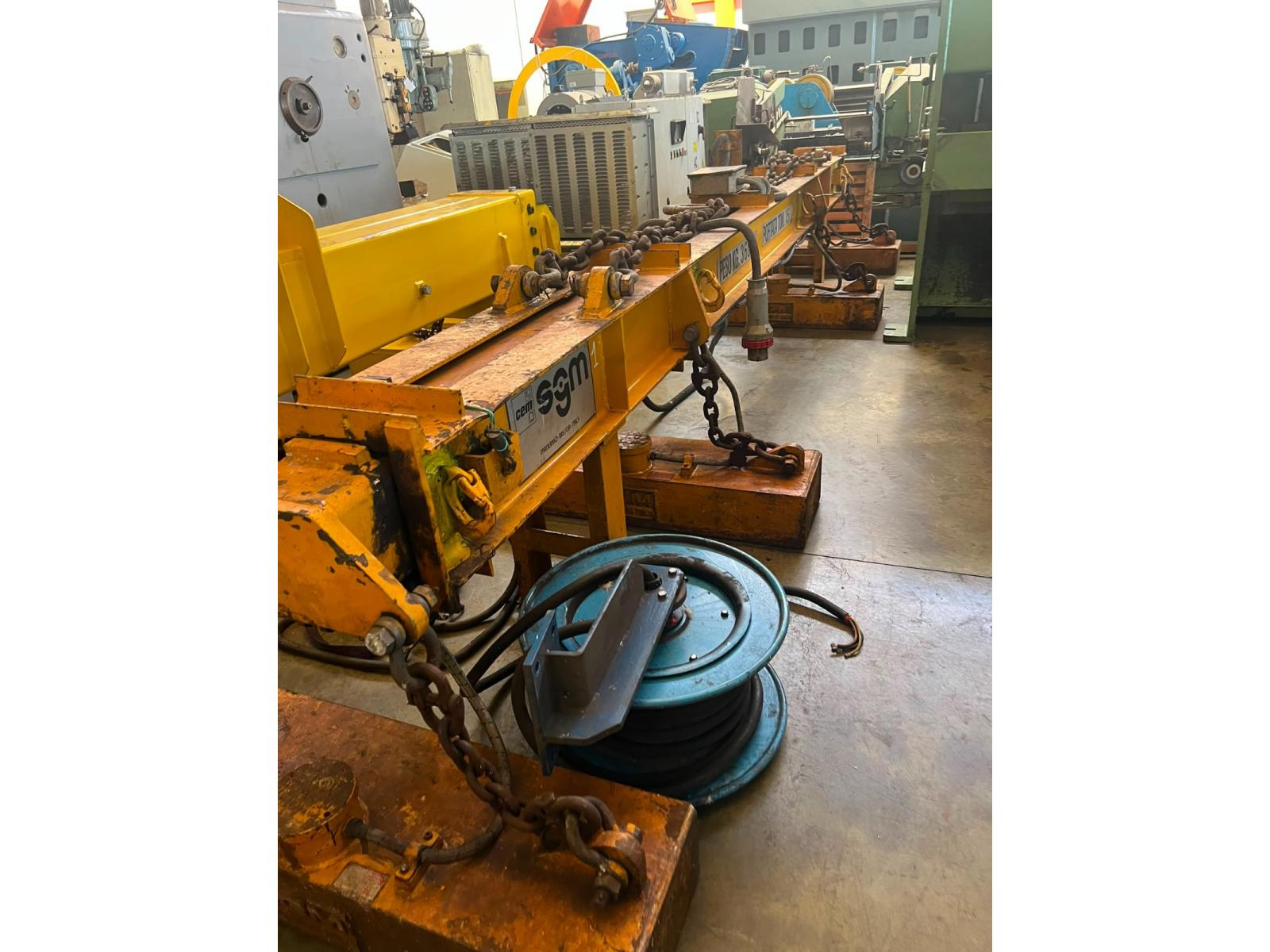 SOLLEVATORE MAGNETICO SGM PORTATA 15 TON