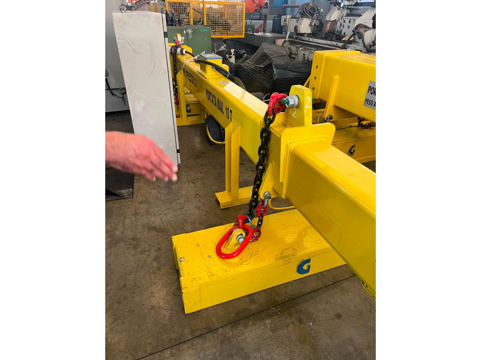 Sollevatore magnetico 10 ton