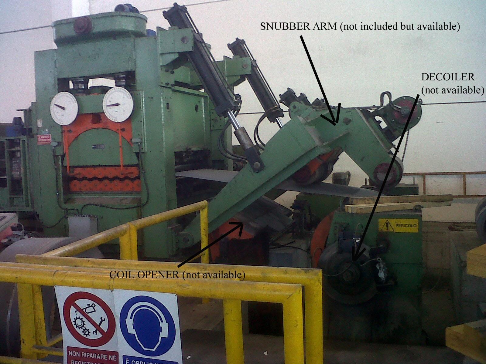 SPIANATRICE DI PRECISIONE A 4 ALTEZZE 1.500 X 12