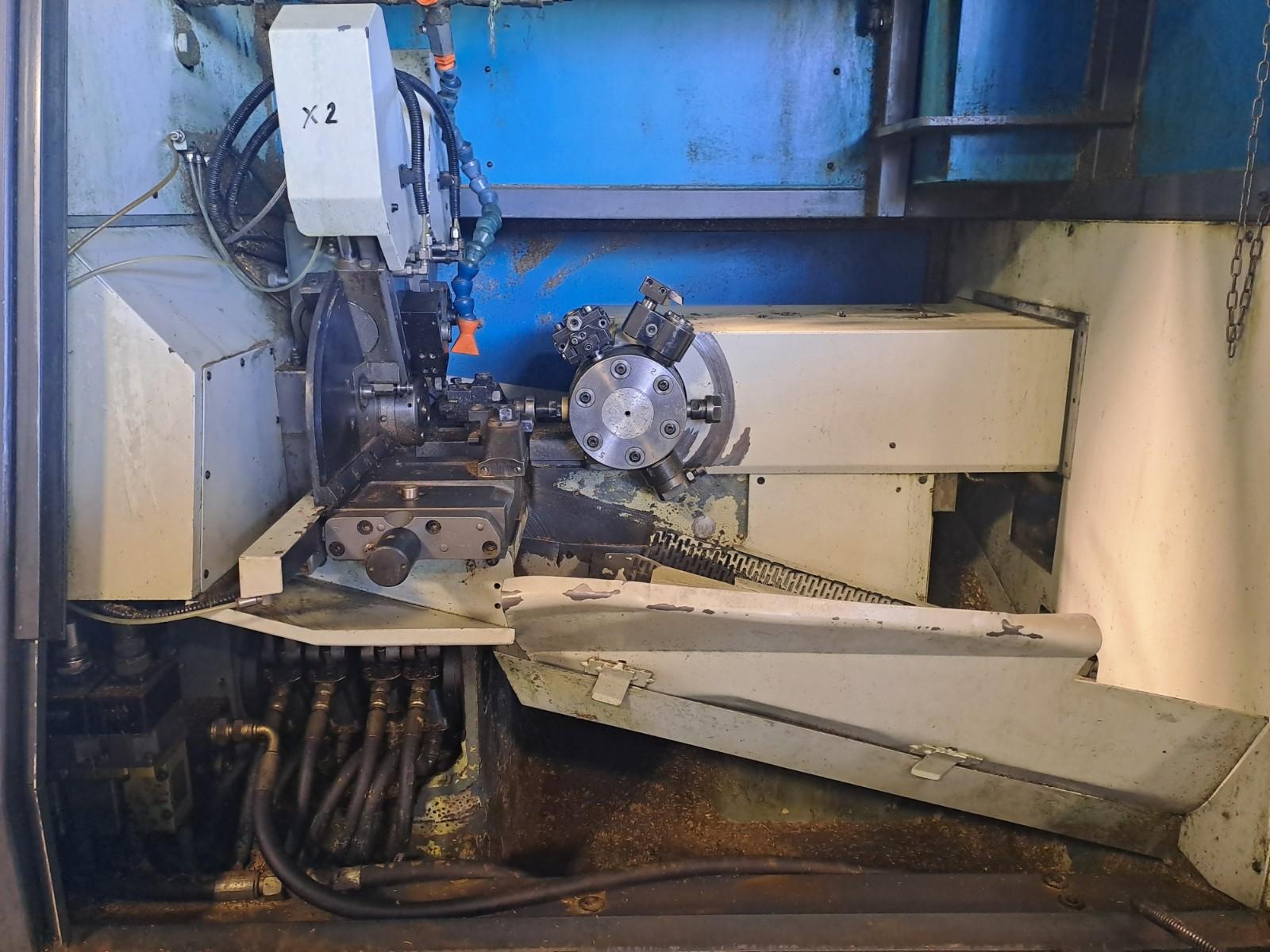 TORNIO CNC A 6 ASSI COMPLETO DI CARICABARRE CAMI mod. C29 cod.13U1416